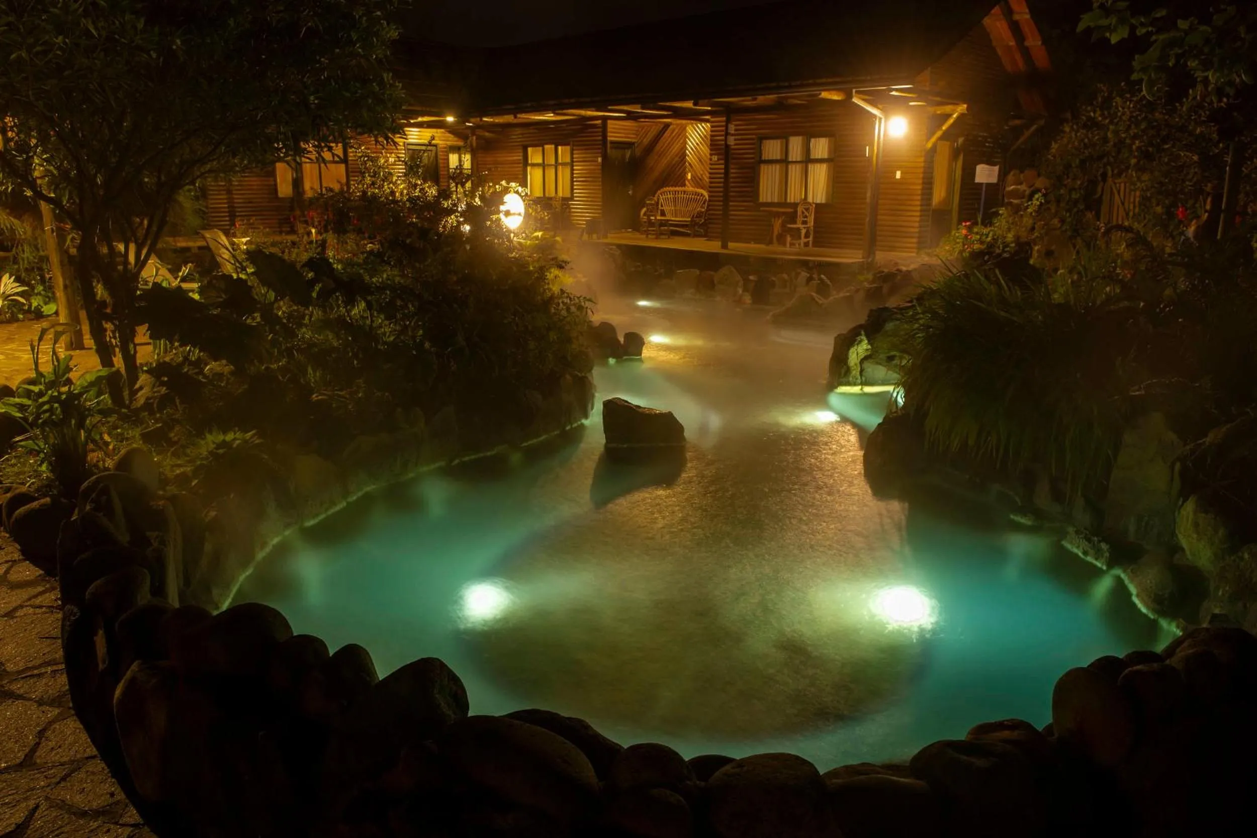 Night in Termas de Papallacta