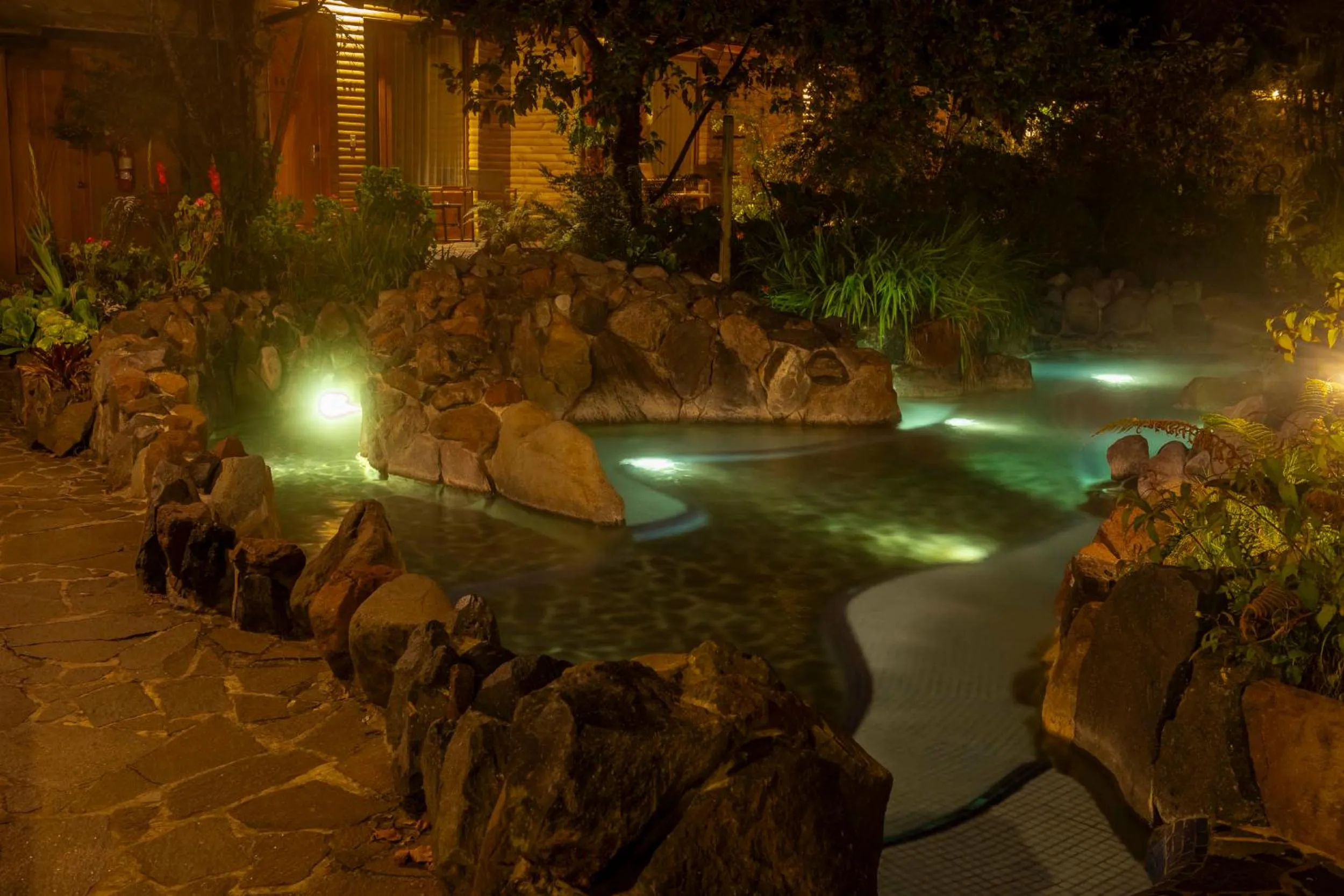 Pool view in Termas de Papallacta