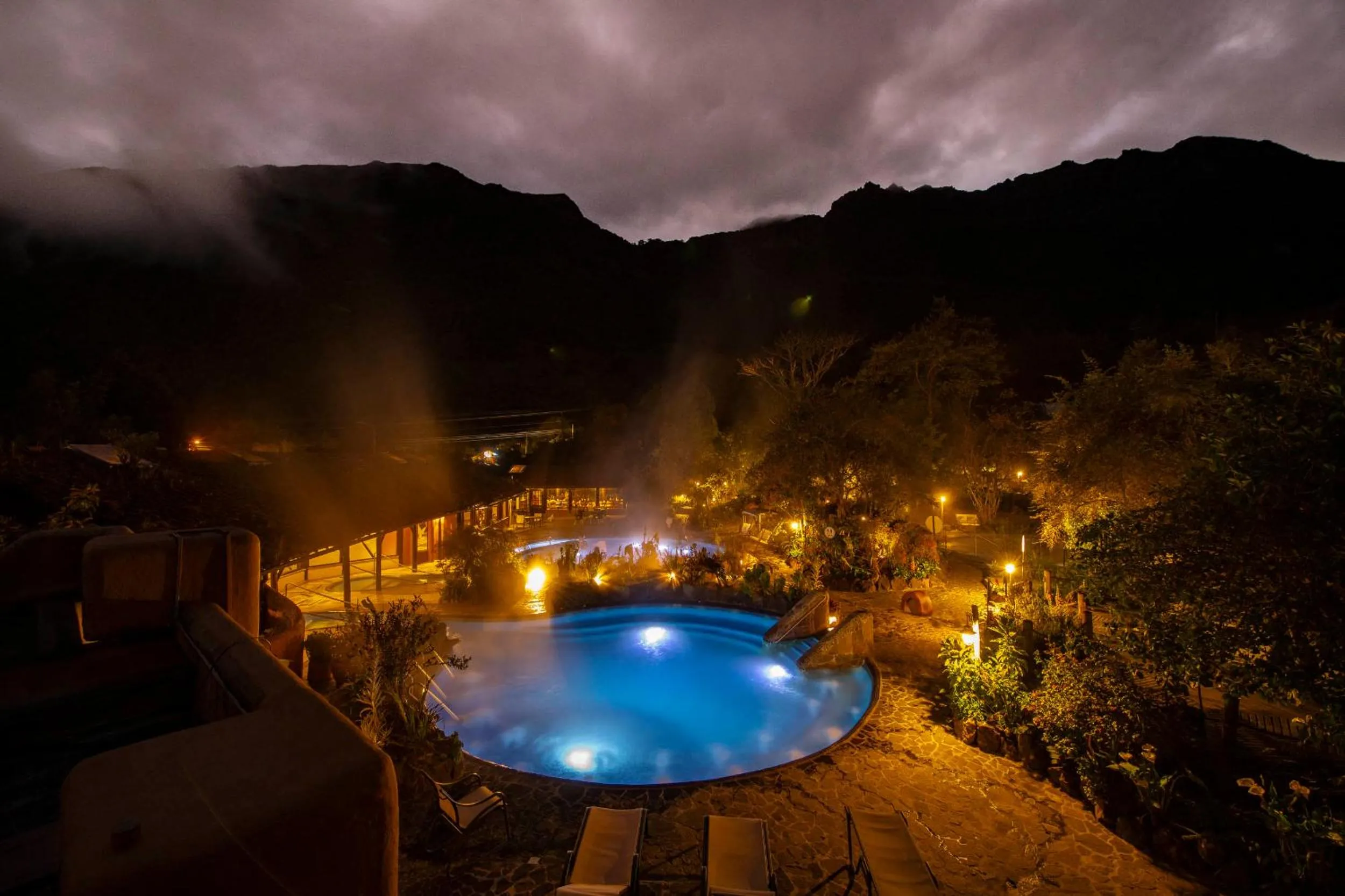 Night in Termas de Papallacta