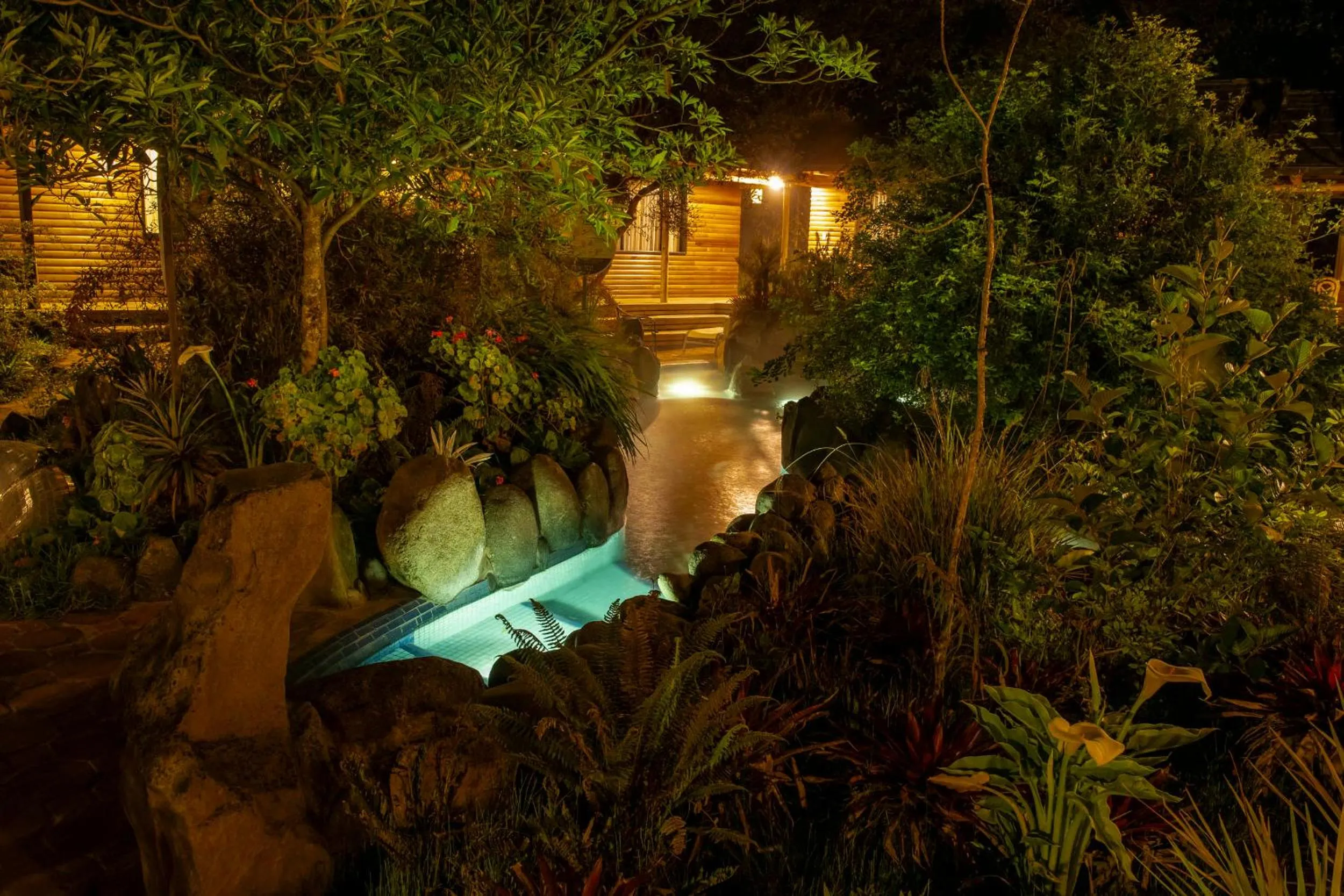 Night in Termas de Papallacta