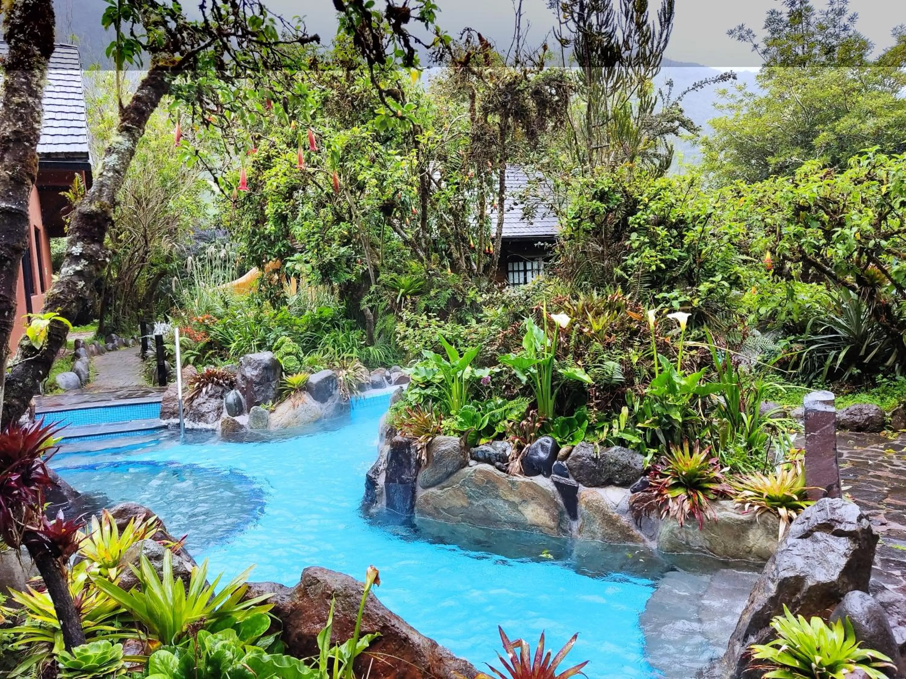 Natural landscape in Termas de Papallacta