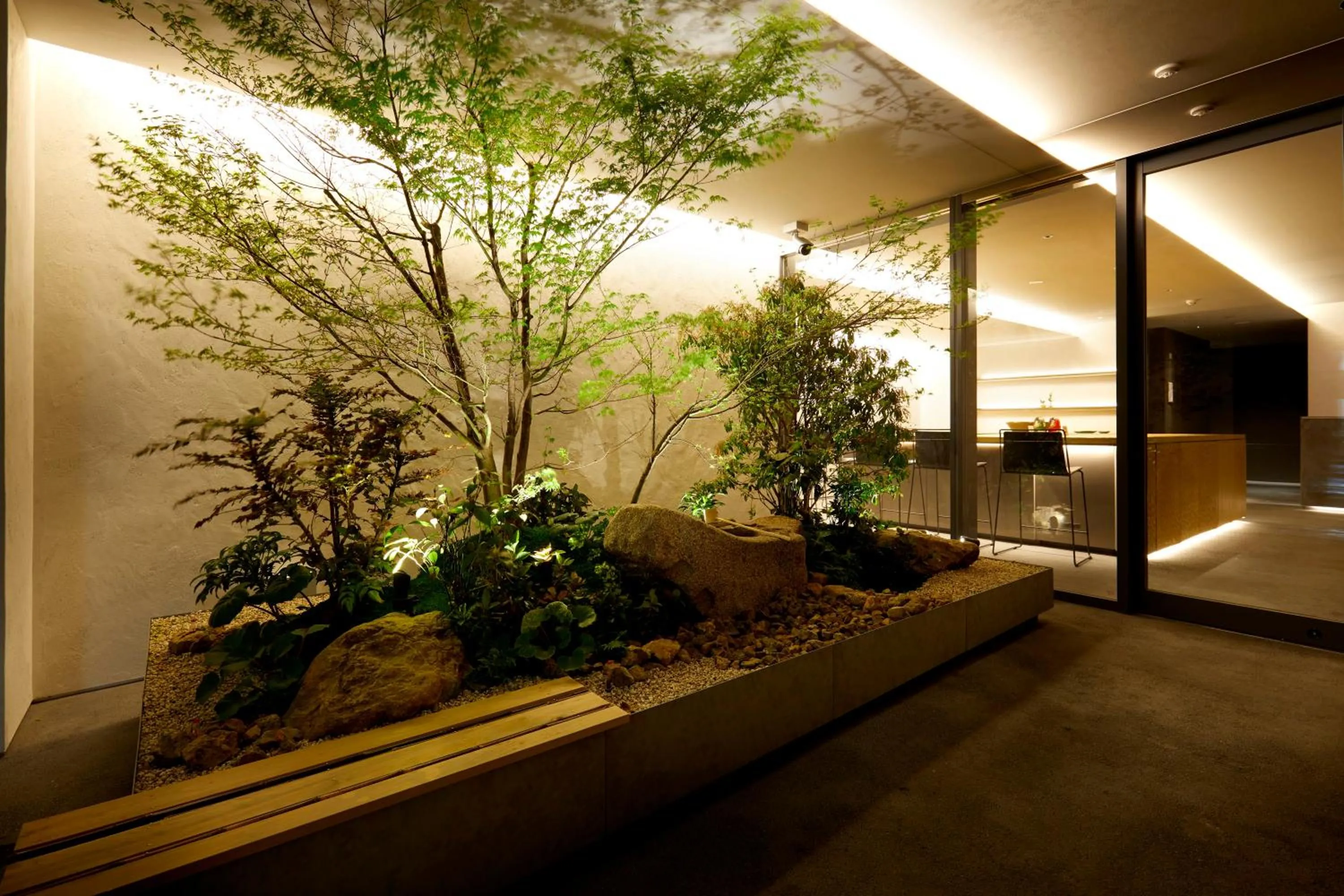 Facade/entrance in TSUKI Tokyo