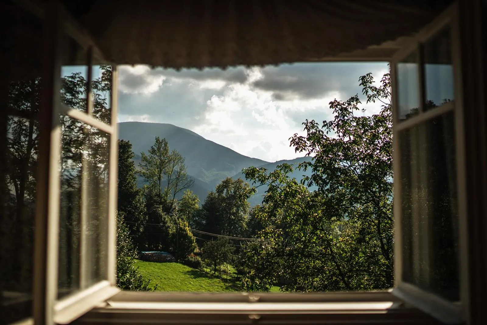 Mountain view in Chaloupka na stráni