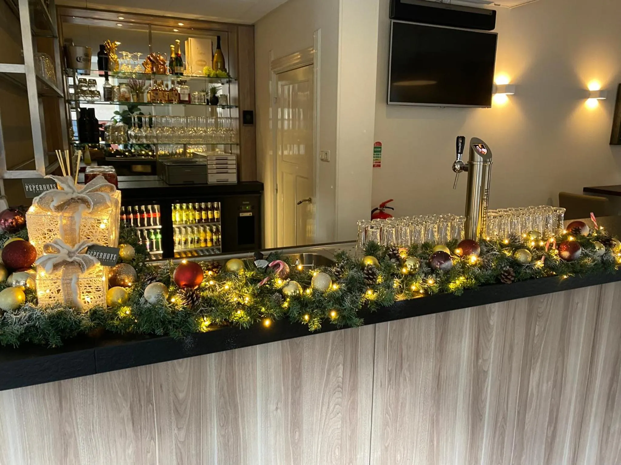 Lounge or bar in Hotel 't Peperhuys