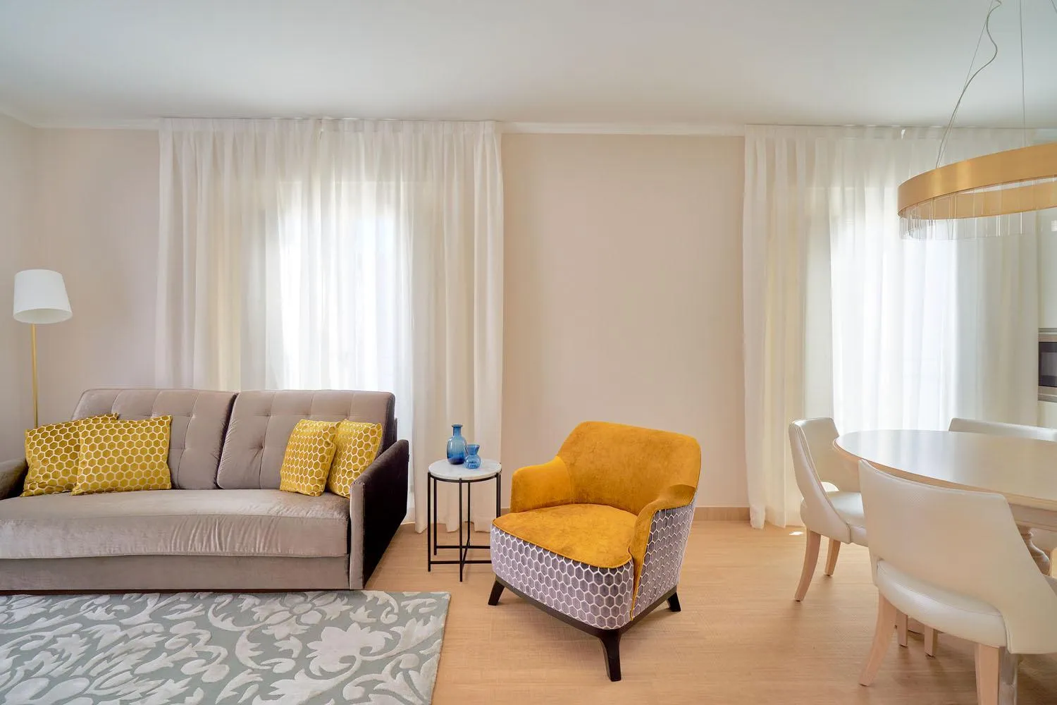 Living room in Tandem Soho Suites