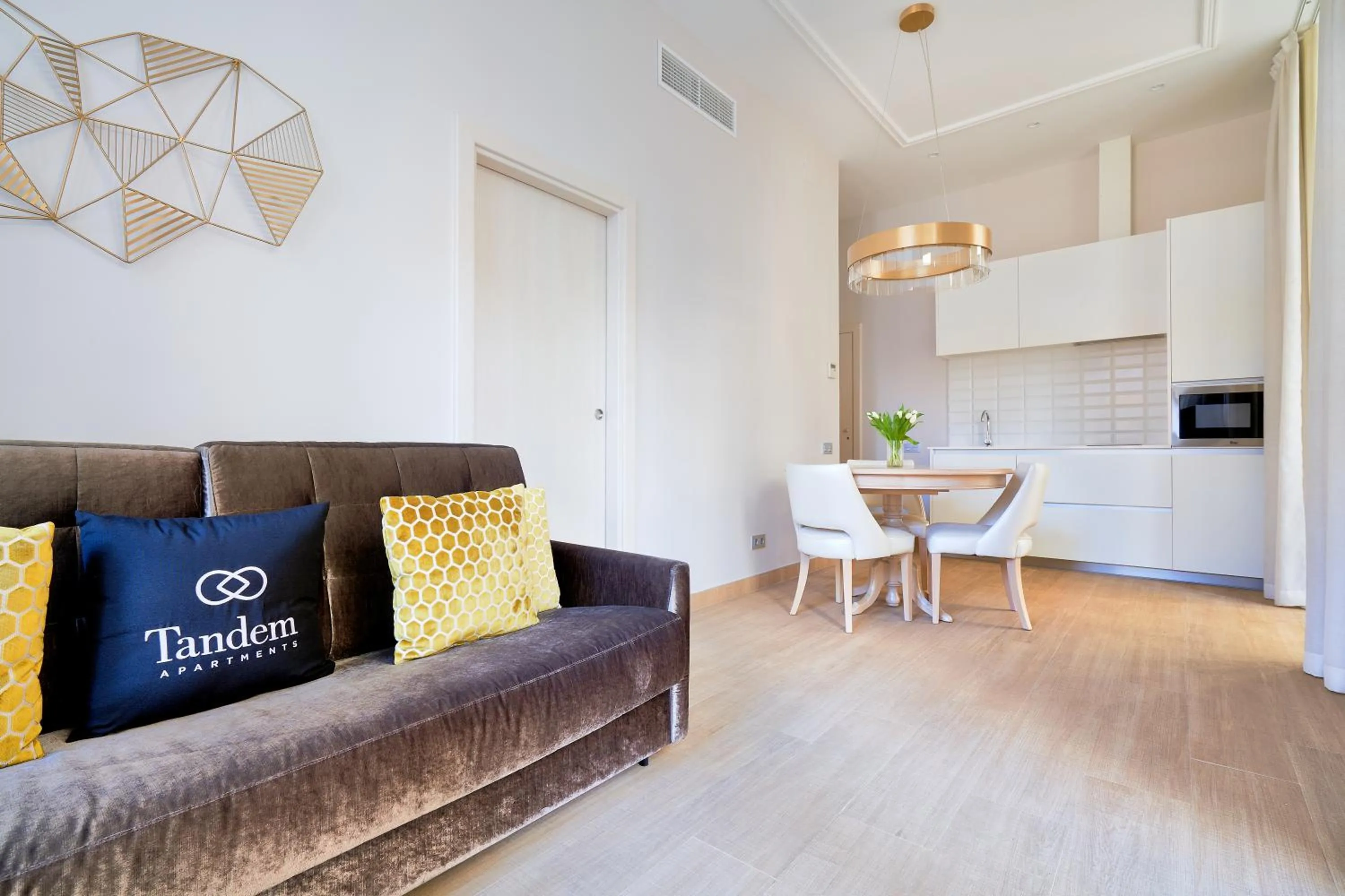 Living room in Tandem Soho Suites