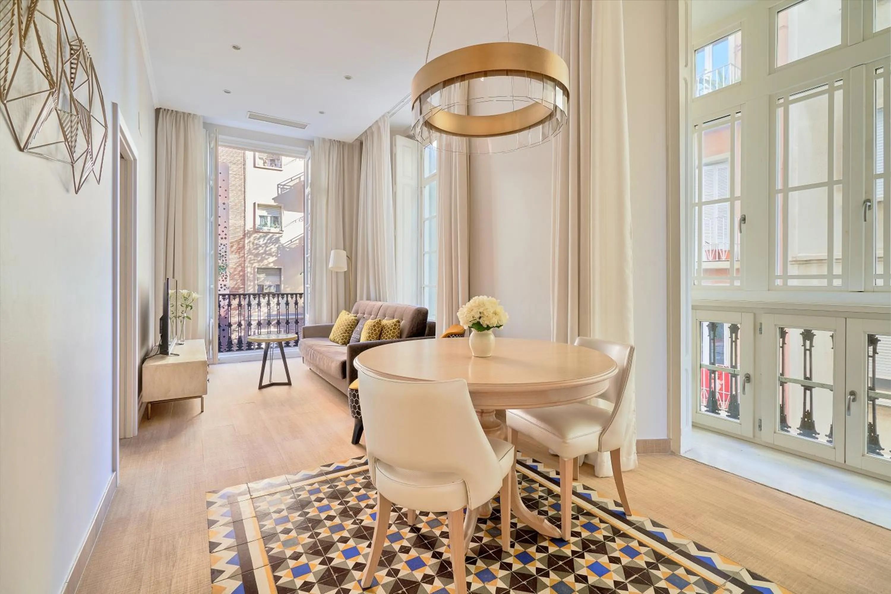 Living room in Tandem Soho Suites