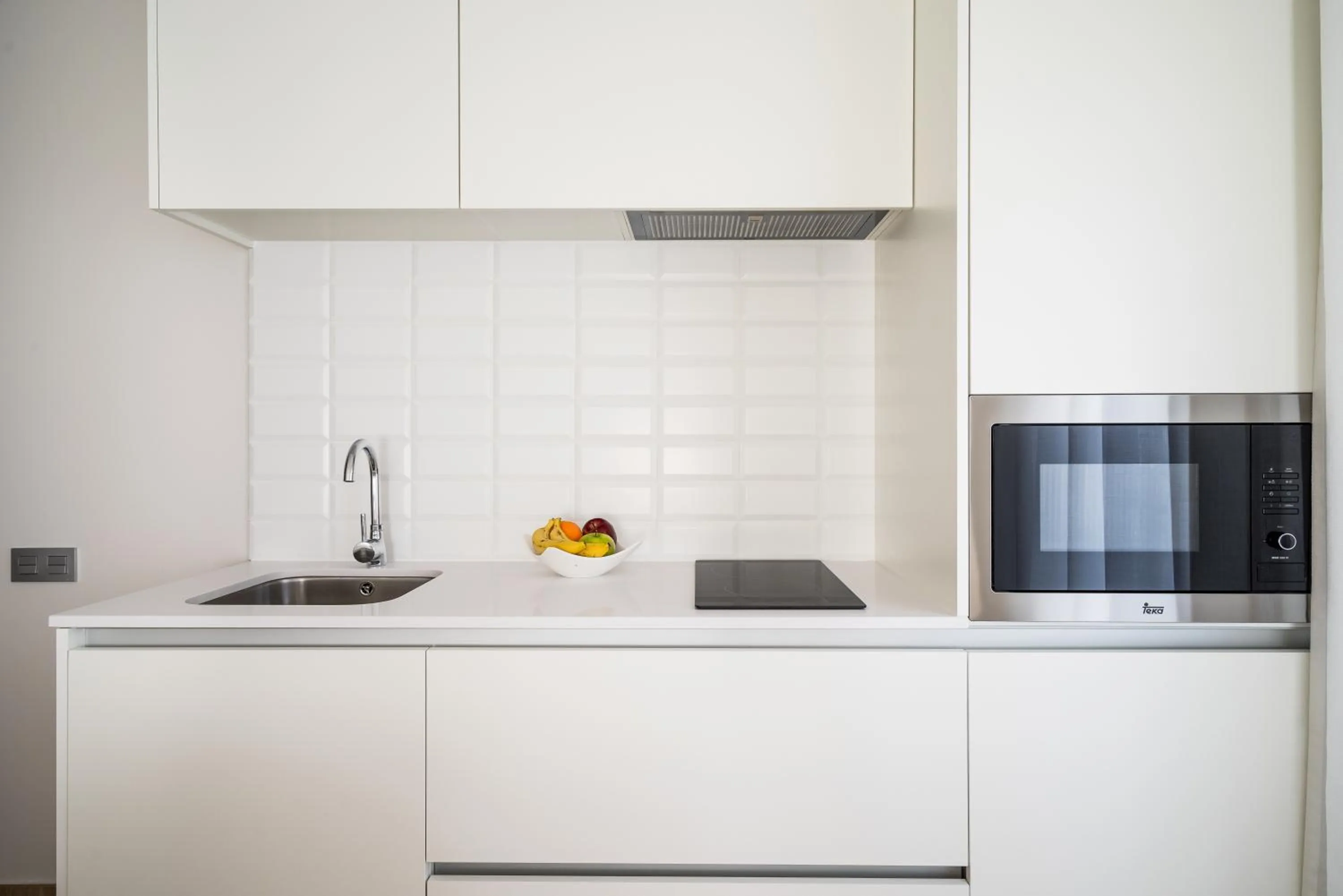 Kitchen or kitchenette in Tandem Soho Suites