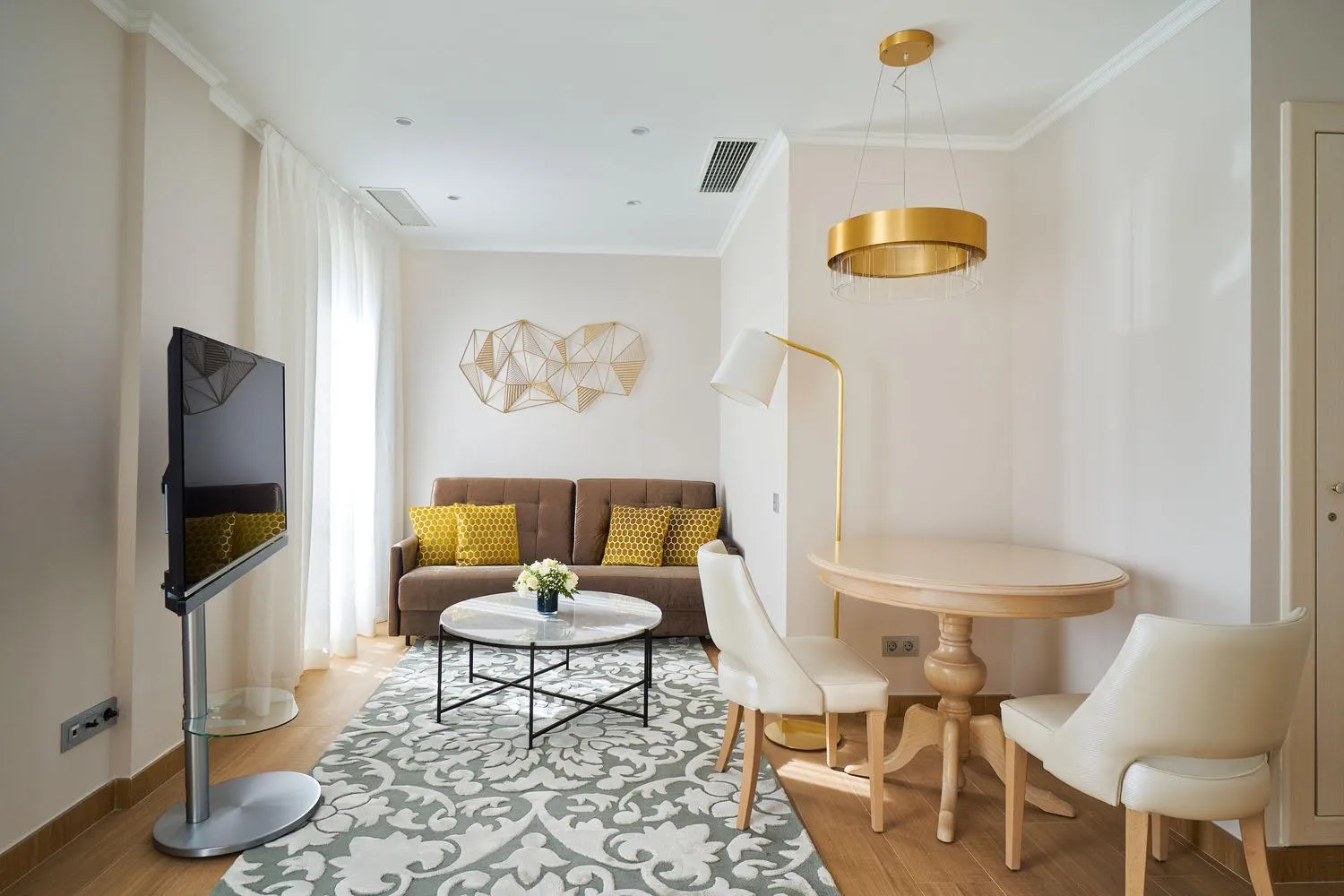 Living room in Tandem Soho Suites