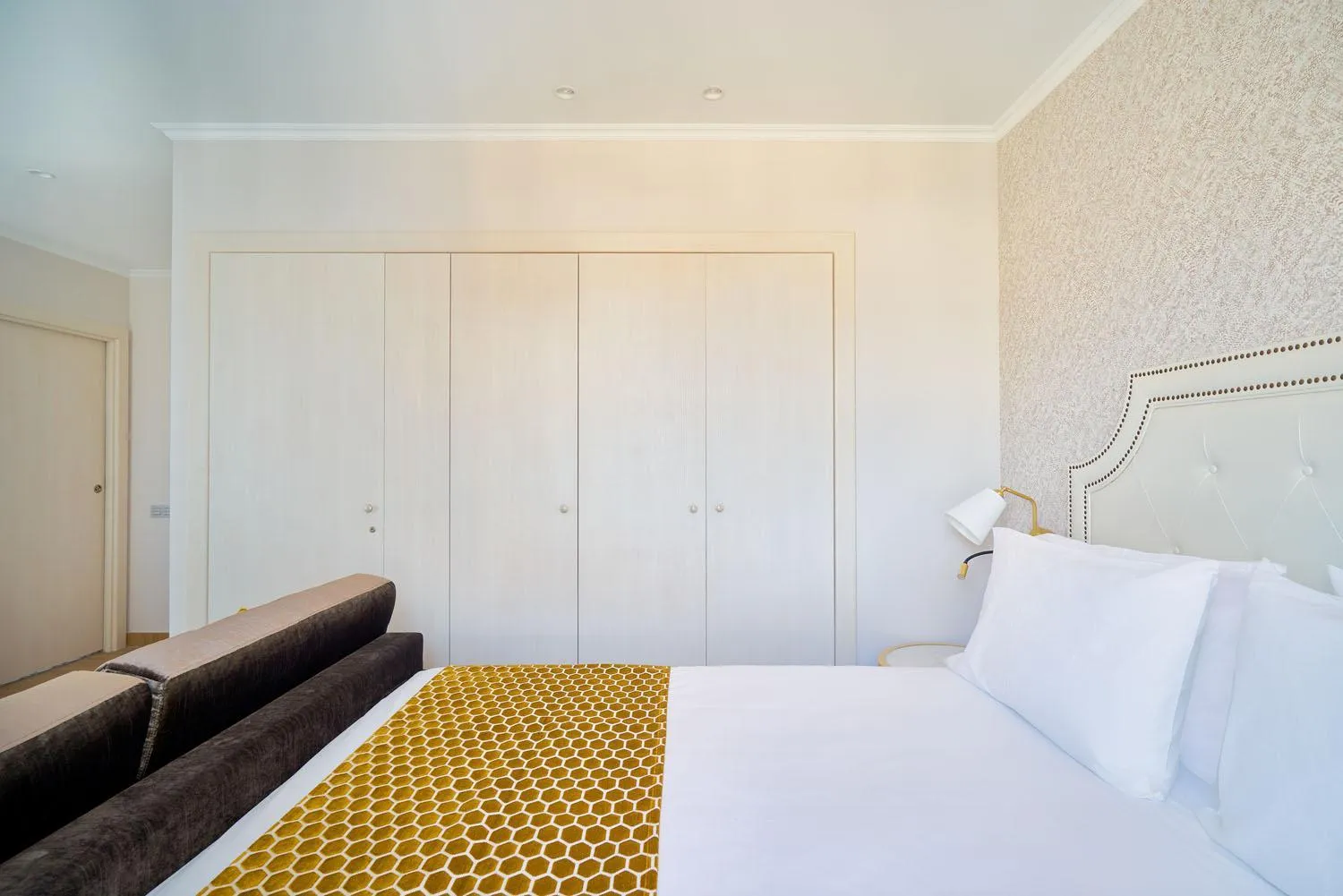 Bed in Tandem Soho Suites