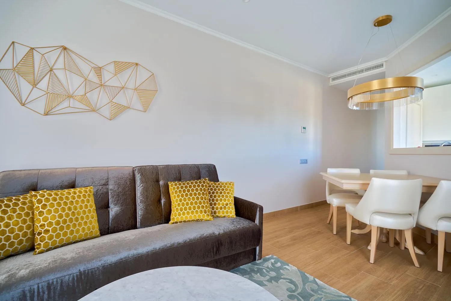 Living room in Tandem Soho Suites