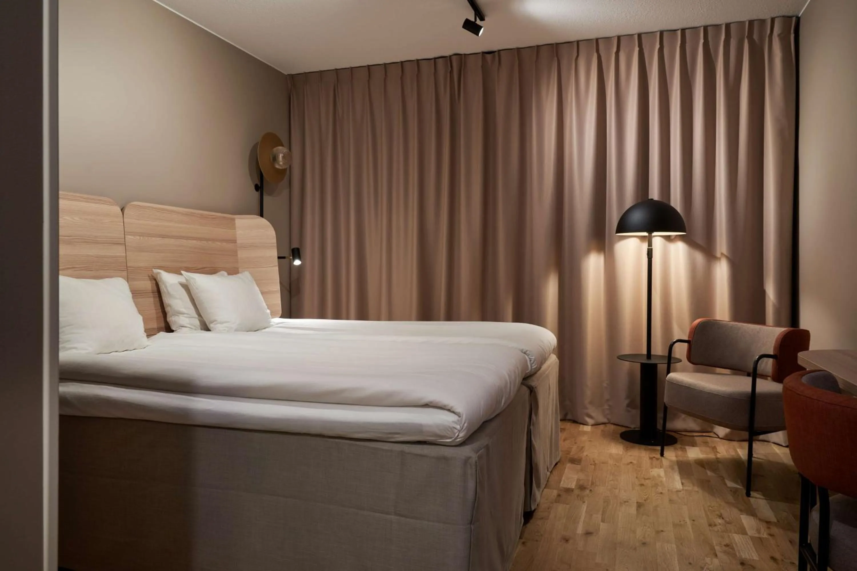 Bedroom, Bed in Scandic Visby