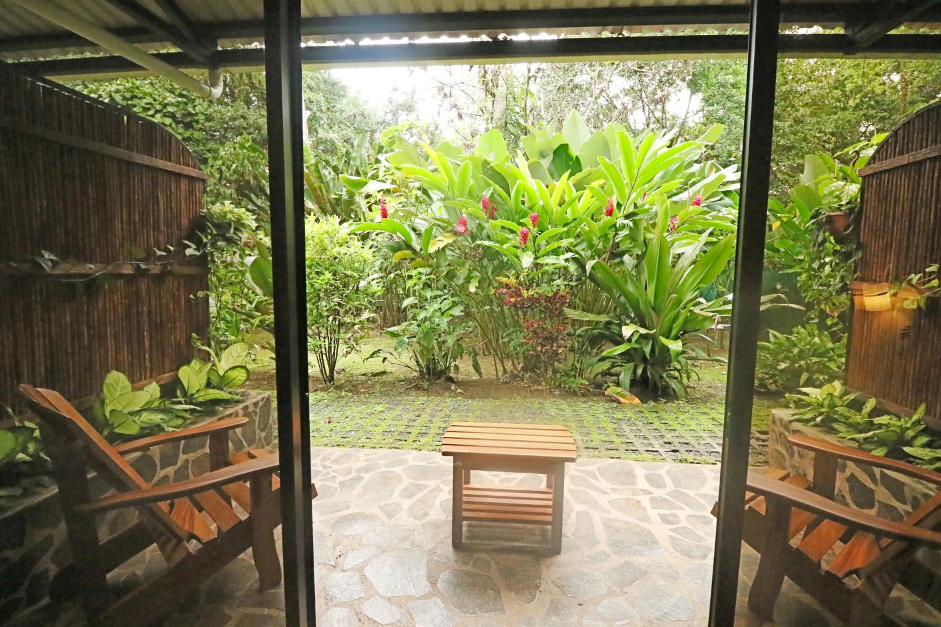 Garden in Tirimbina Rainforest Lodge