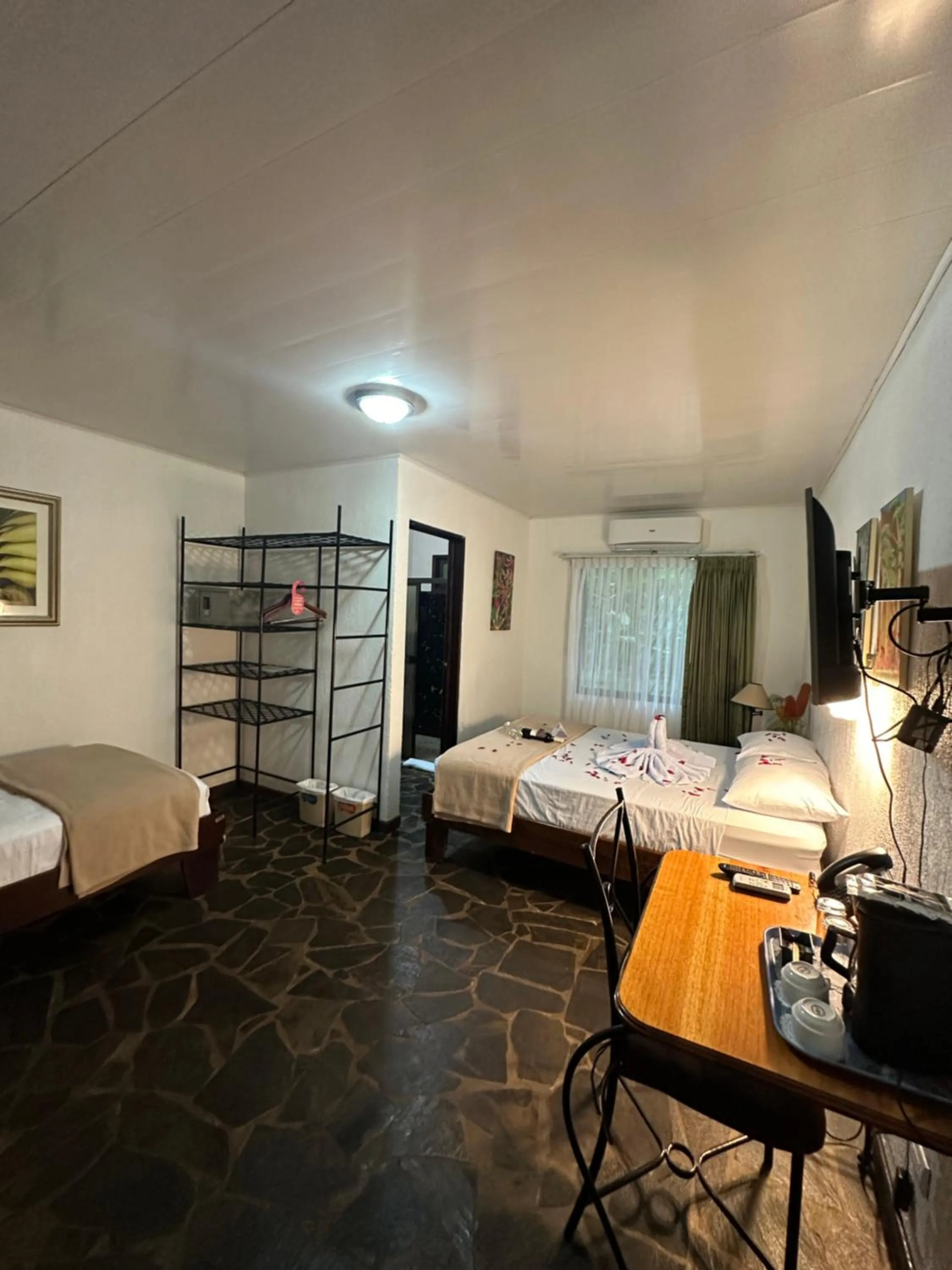 Bed in Tirimbina Rainforest Lodge