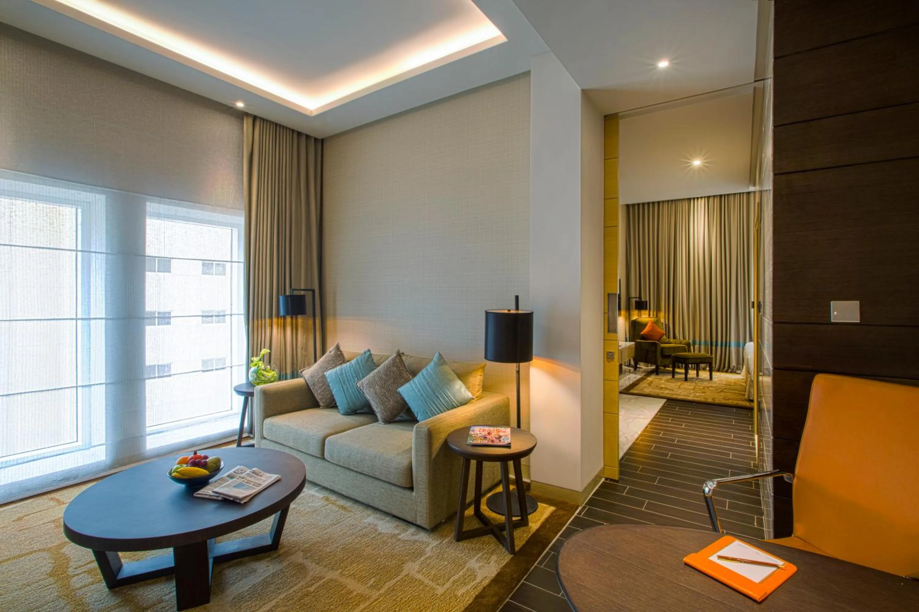 Living room in Grayton Hotel by Blazon Hotels