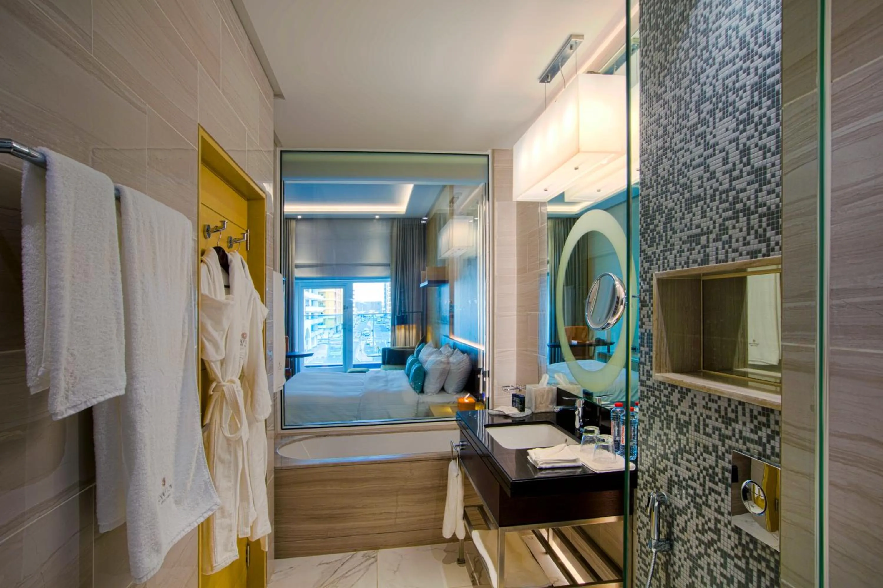 Bathroom in Grayton Hotel by Blazon Hotels