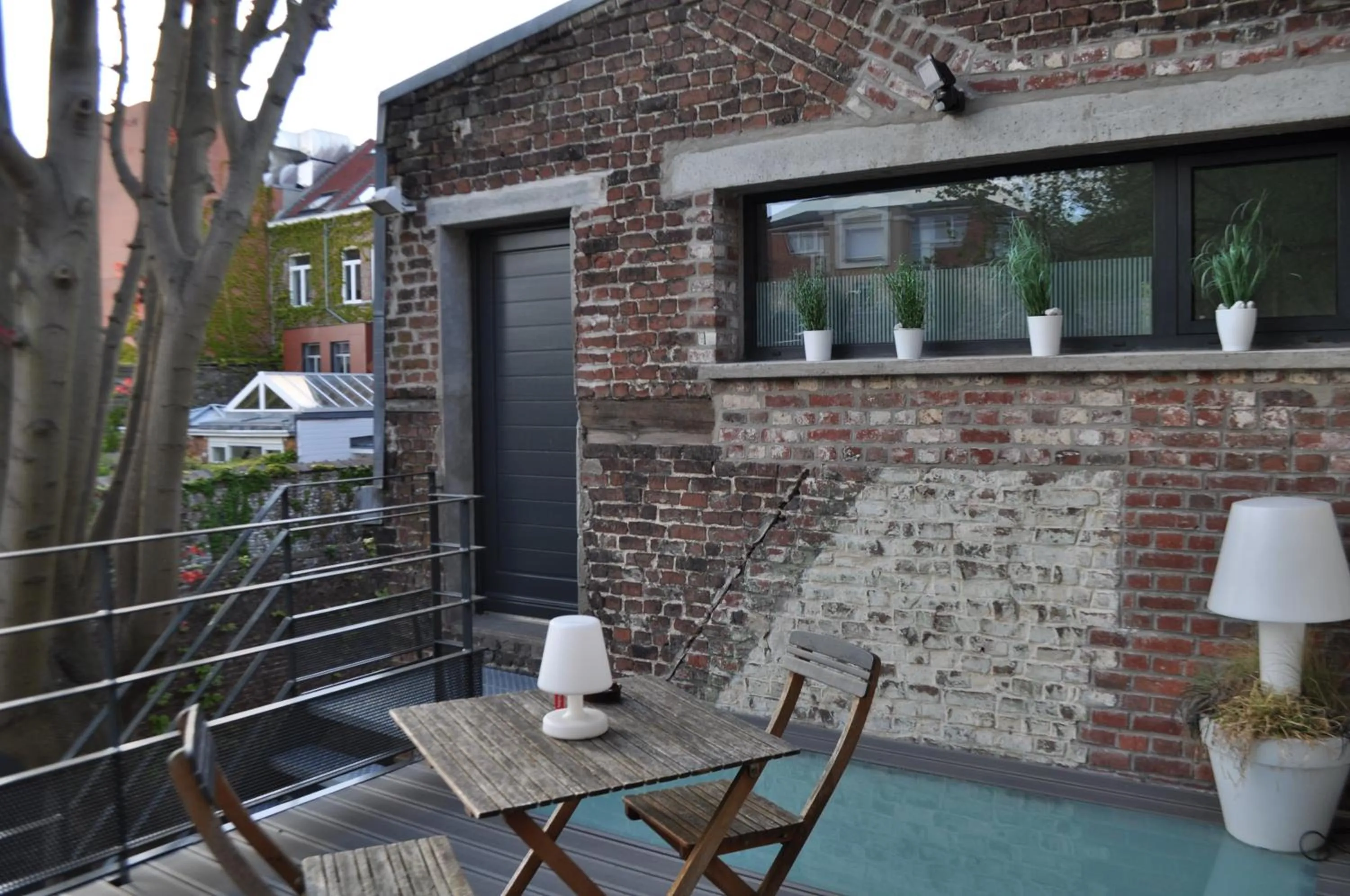 Balcony/Terrace in Au Cœur du Jardin
