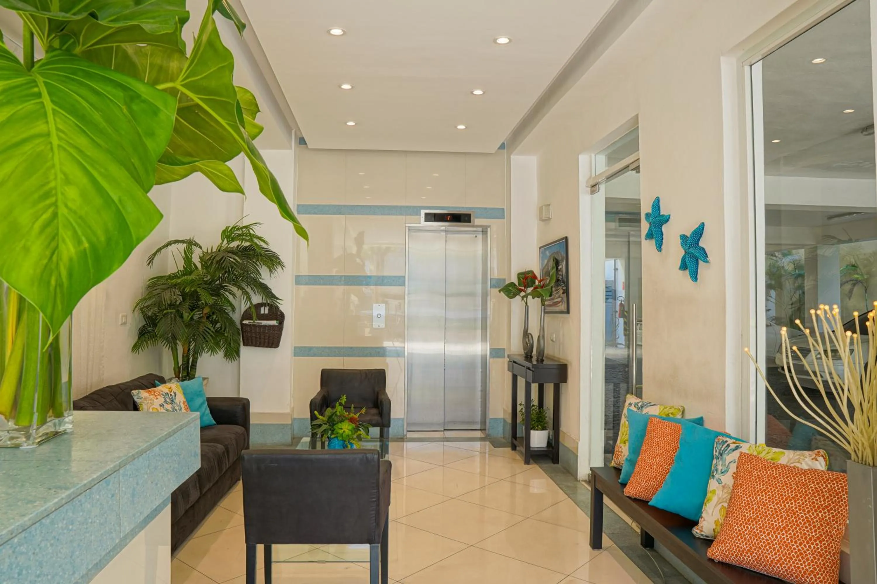 Lobby or reception in Hotel Shakey