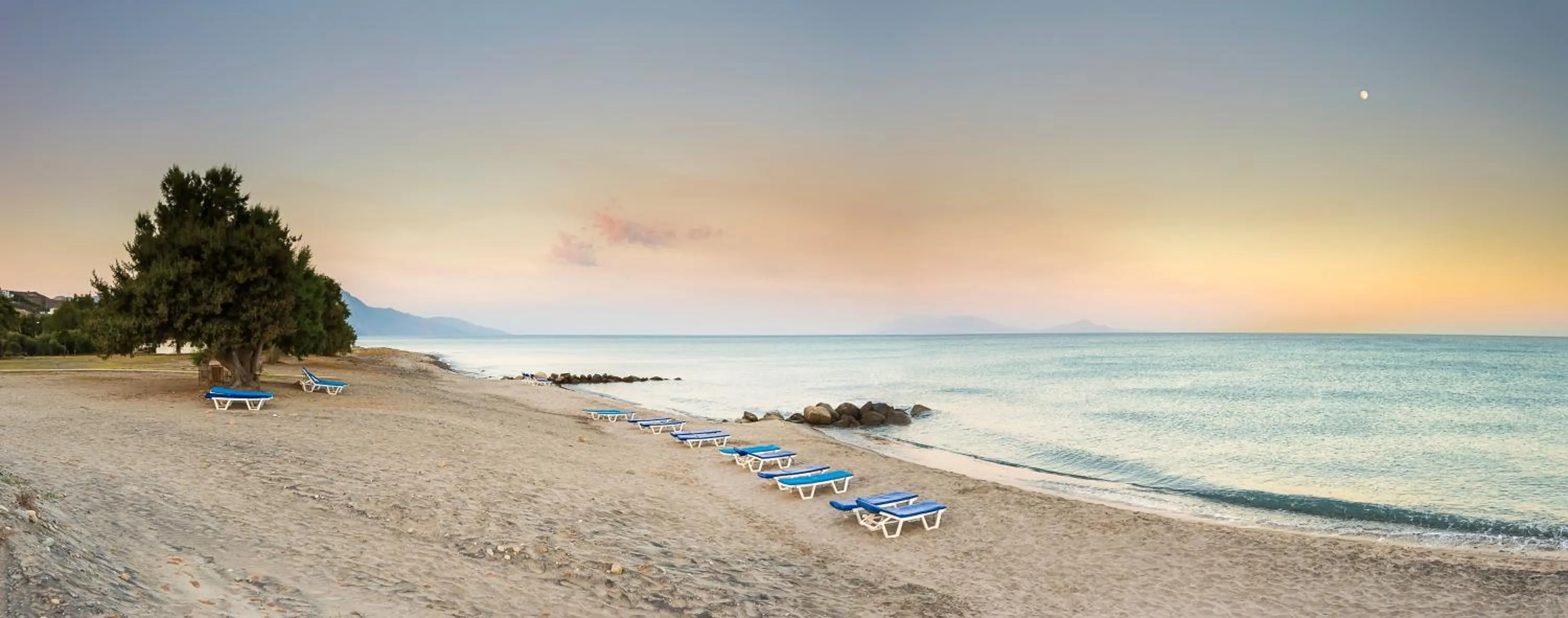 Natural landscape in Olympia Mare