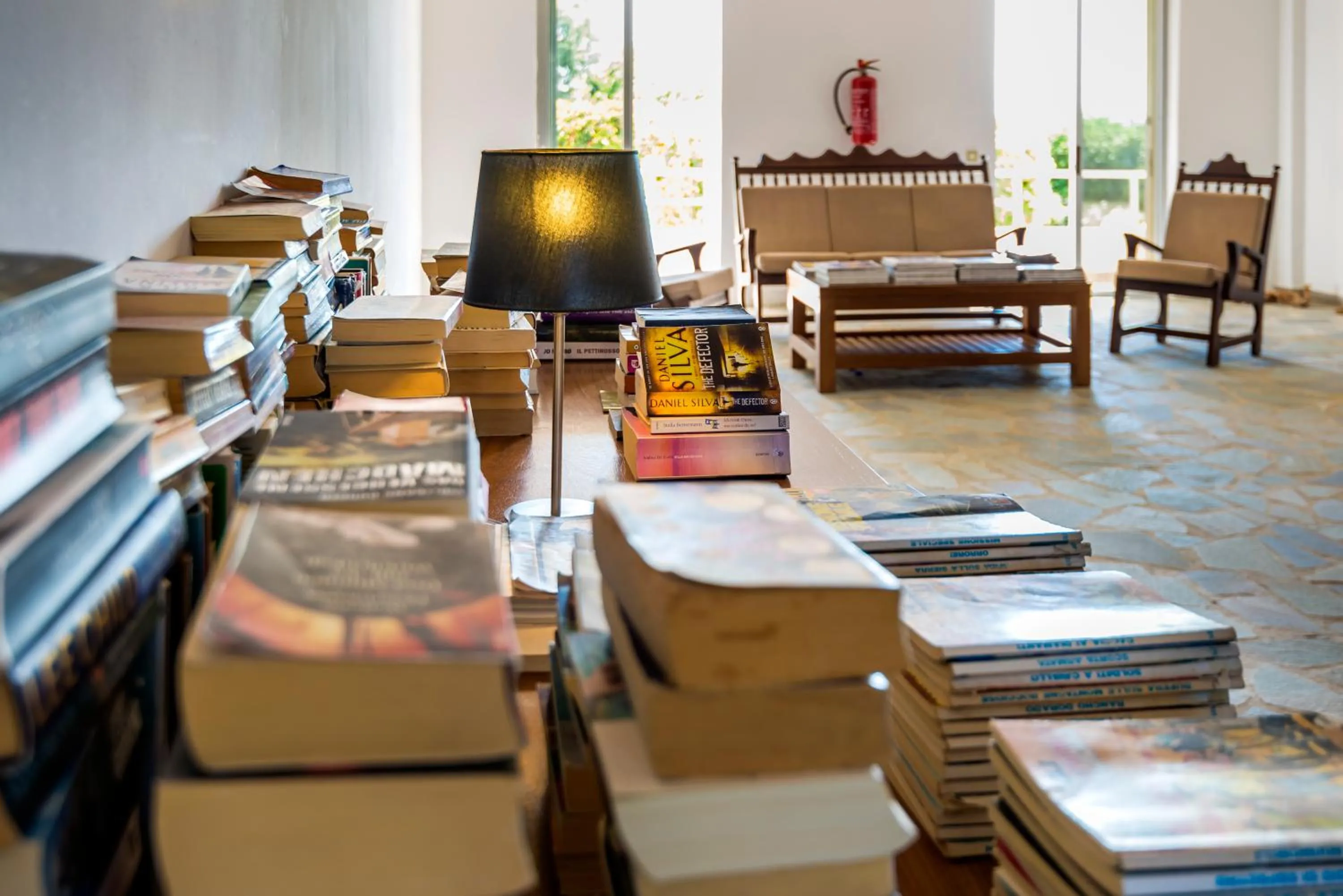 Library in Olympia Mare