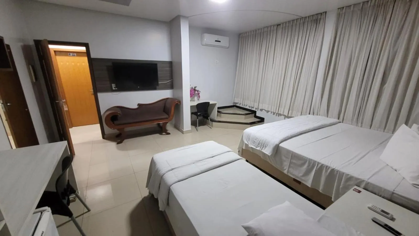 Bed in Augusto Palace Hotel