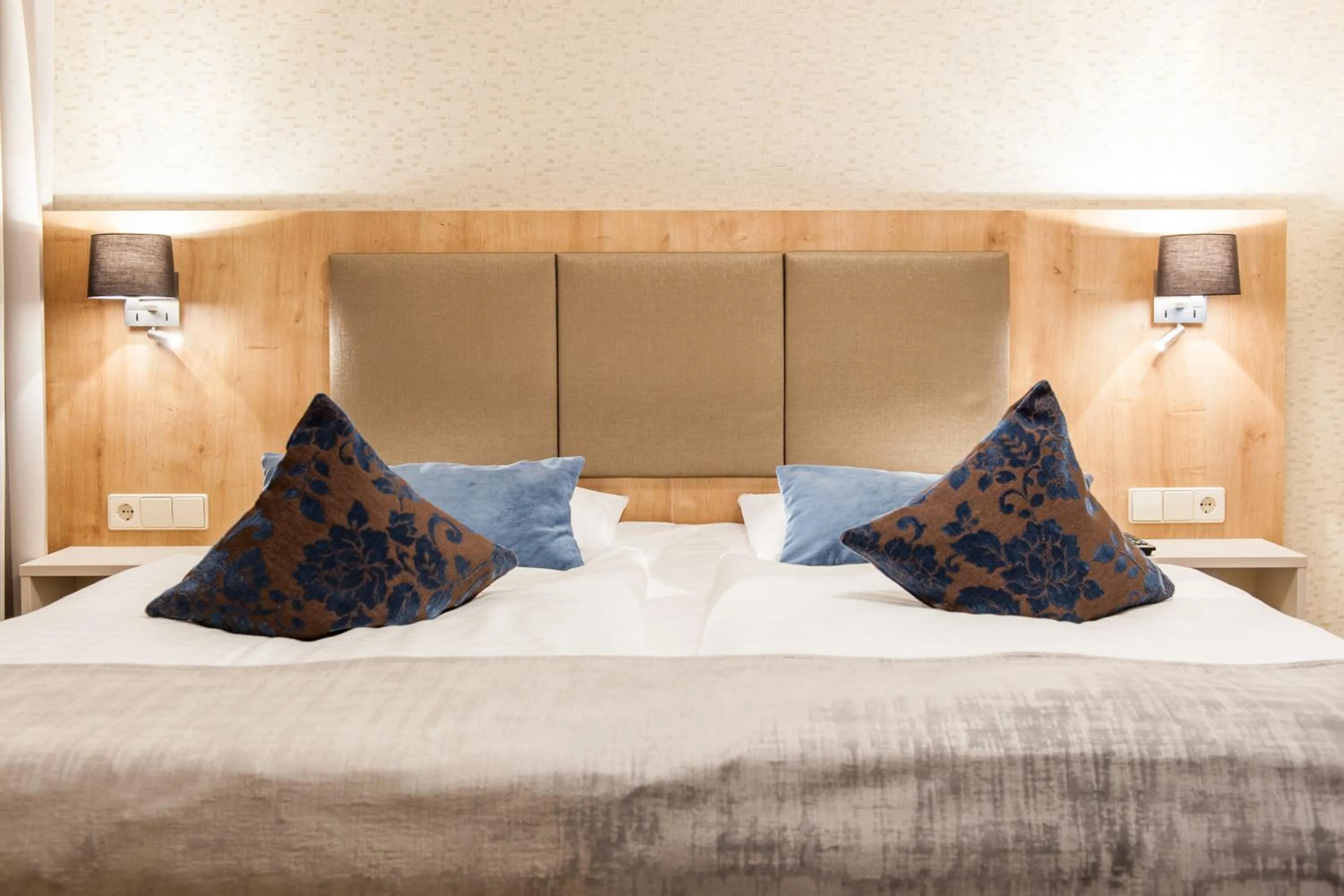 Bed in Hotel Restaurant Bullerdieck