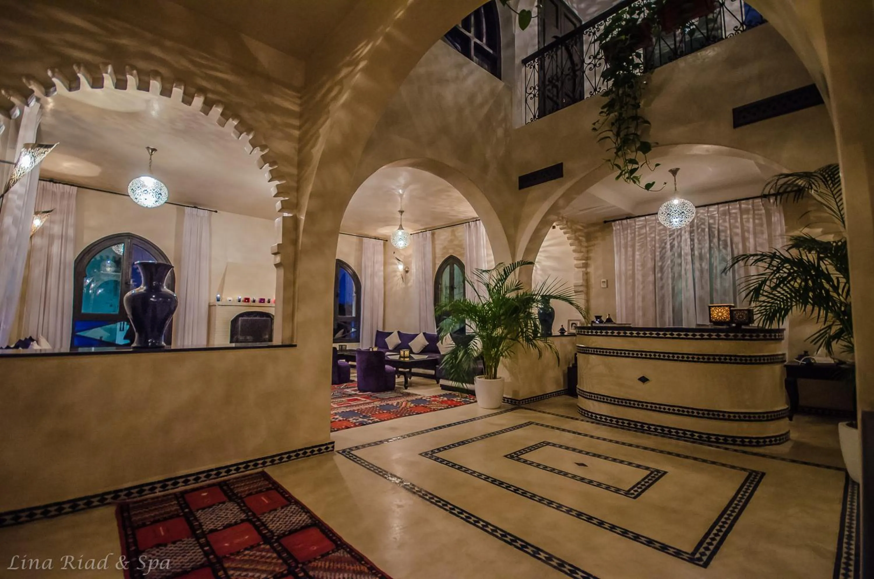 Lobby or reception in Lina Ryad & Spa