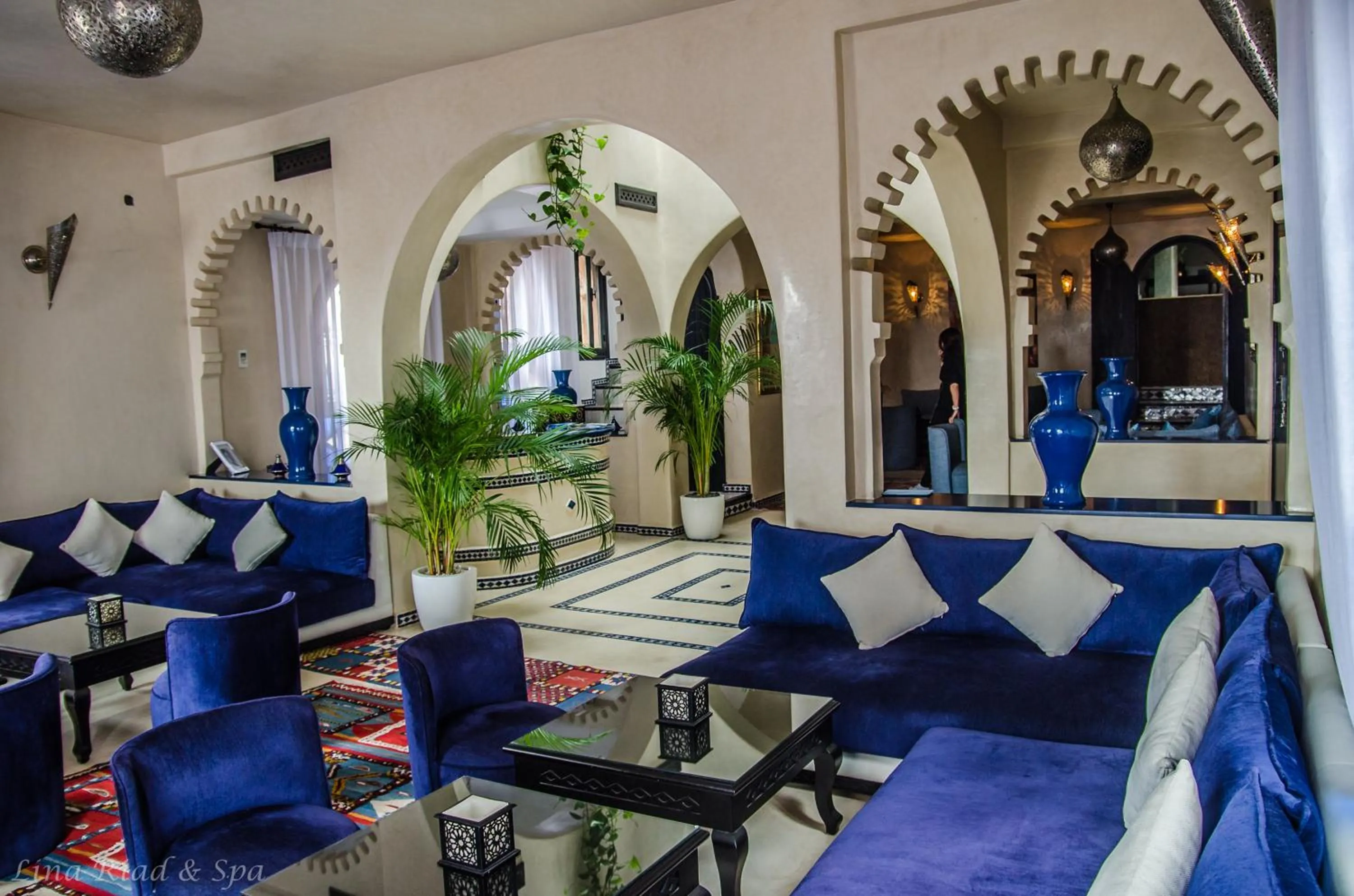 Lounge or bar in Lina Ryad & Spa