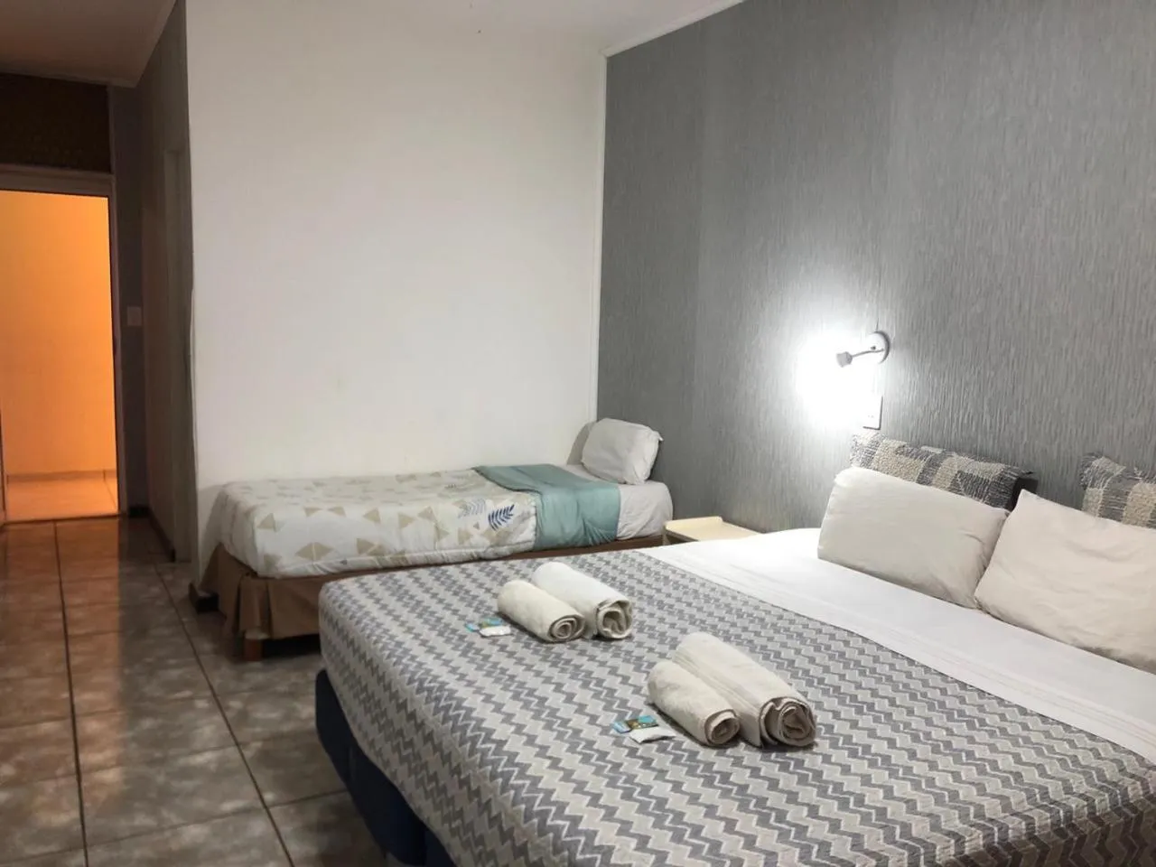 Bedroom, Bed in Hotel La Gran Manzana