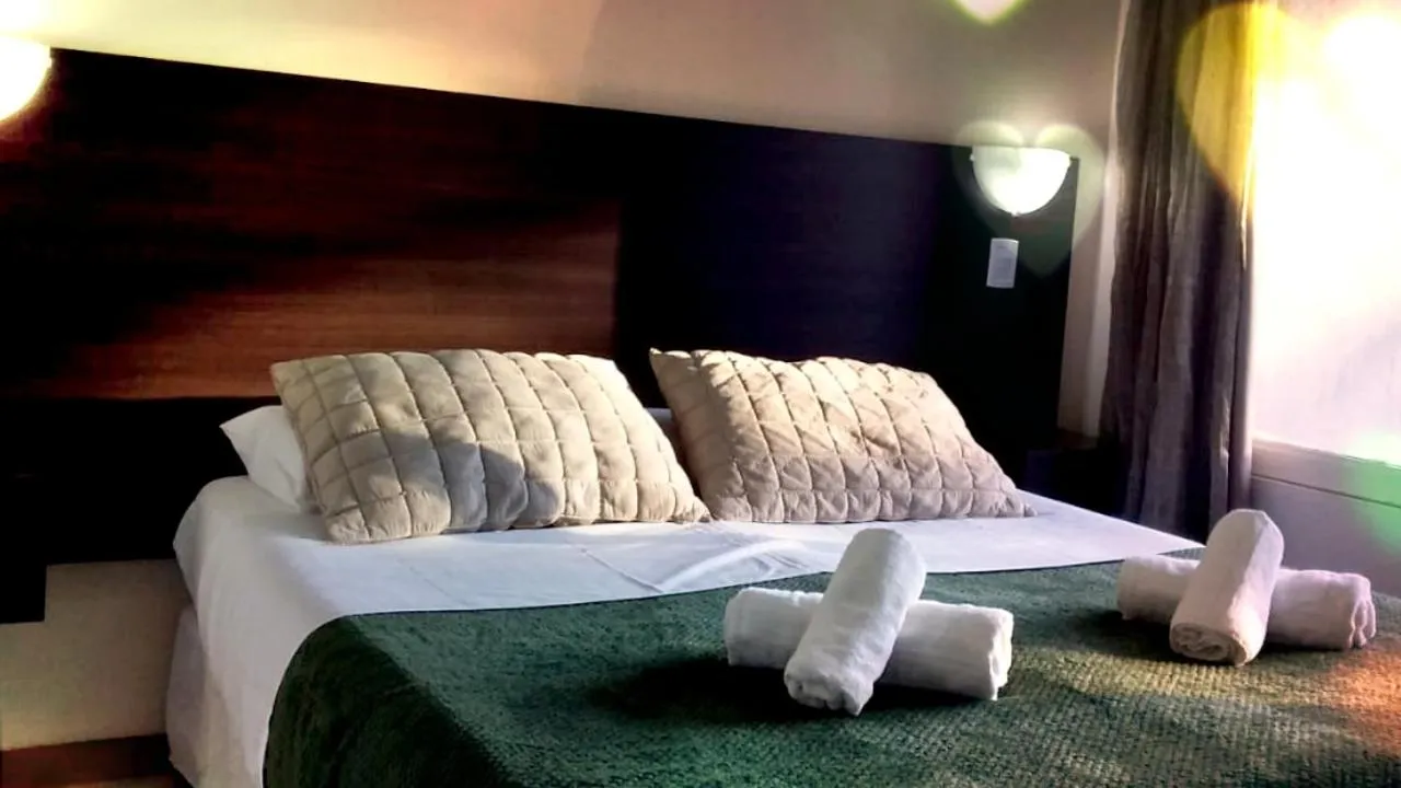 Bedroom, Bed in Hotel La Gran Manzana