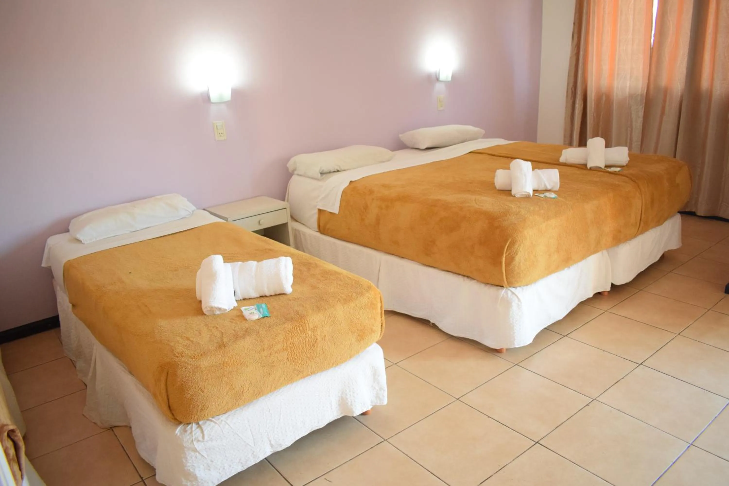 Bed in Hotel La Gran Manzana