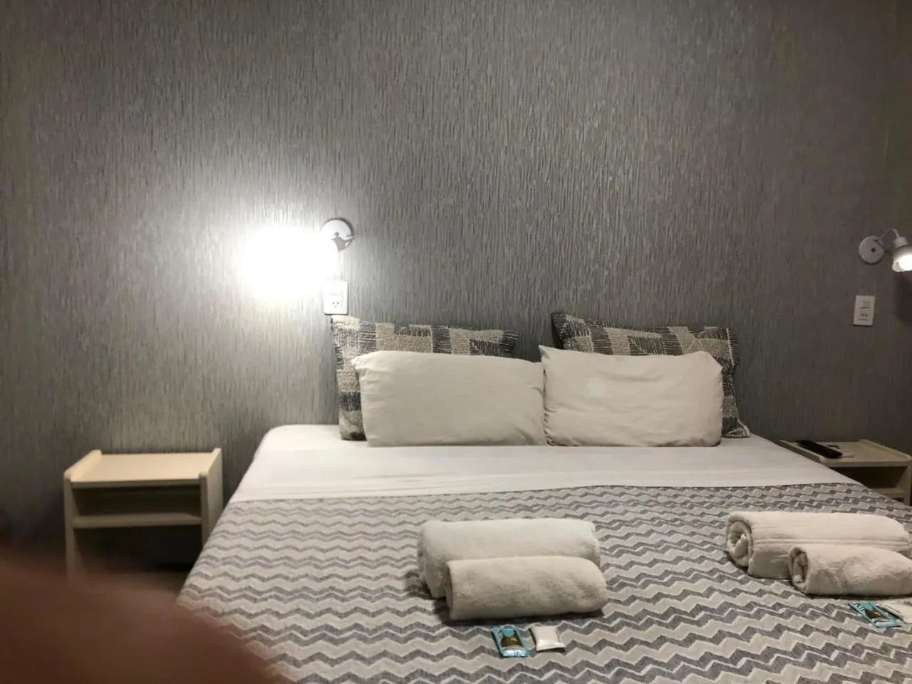 Bedroom, Bed in Hotel La Gran Manzana