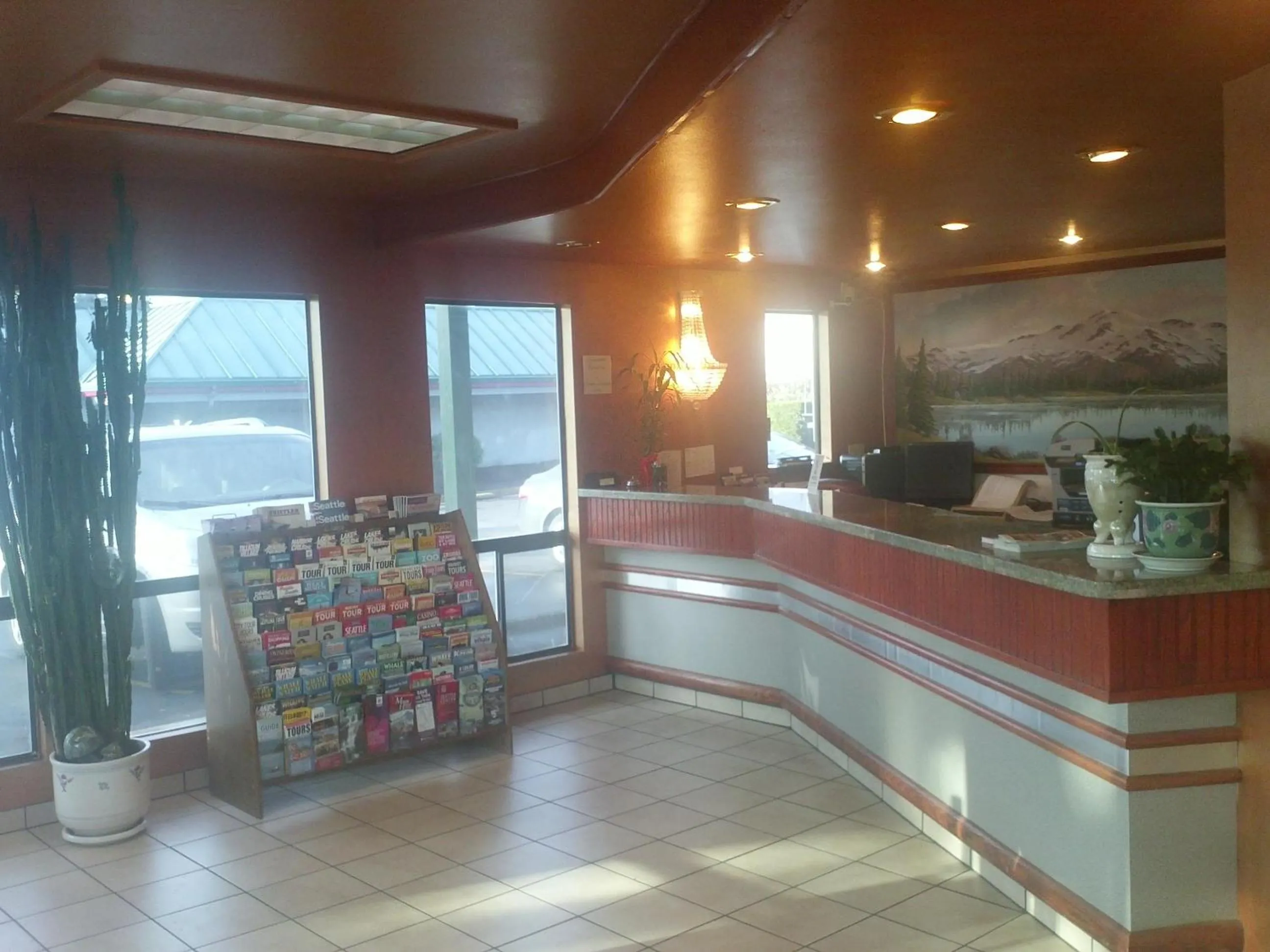 Lobby or reception in Sunrise Inn