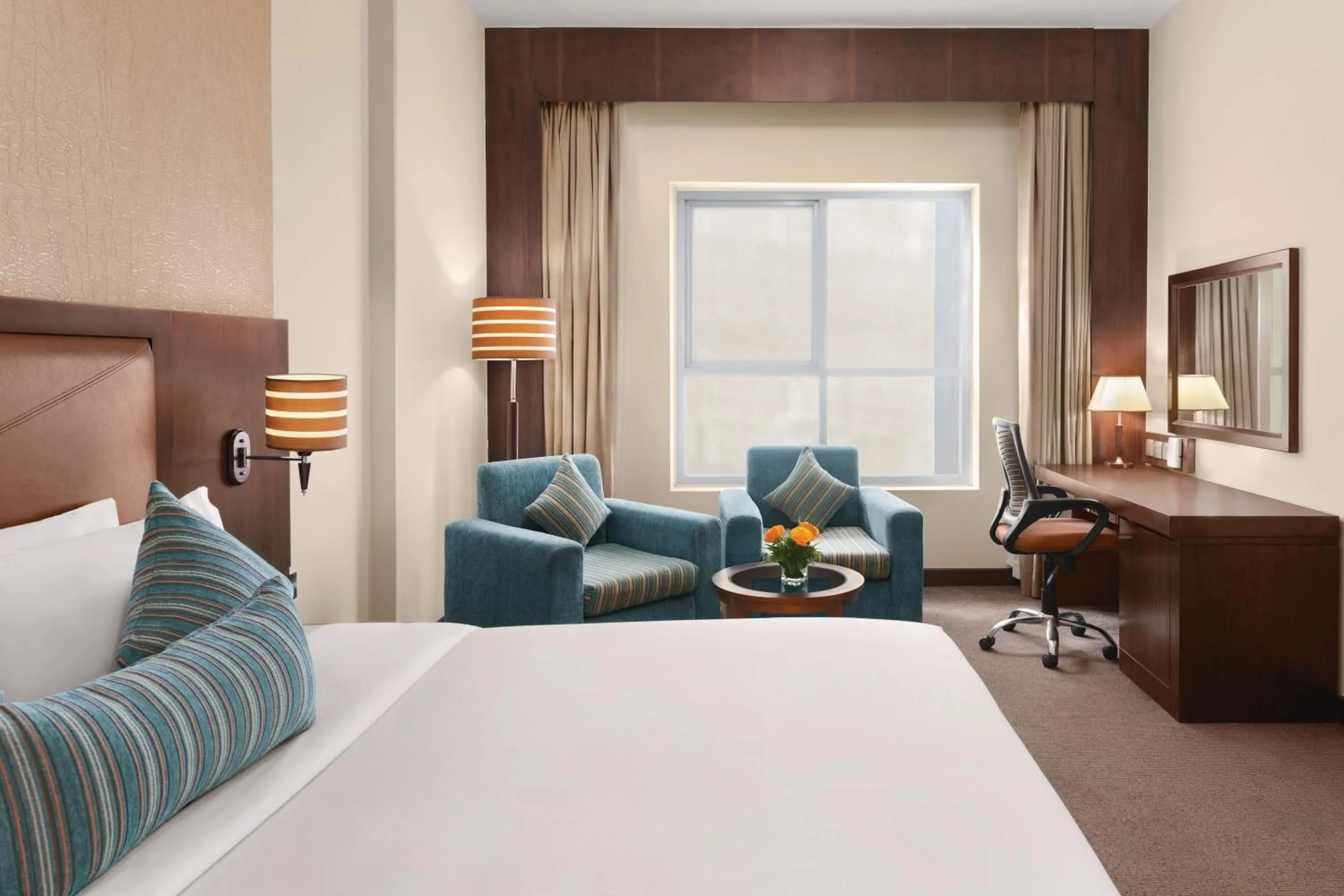 Bedroom, Bed in Ramada by Wyndham Dubai Deira