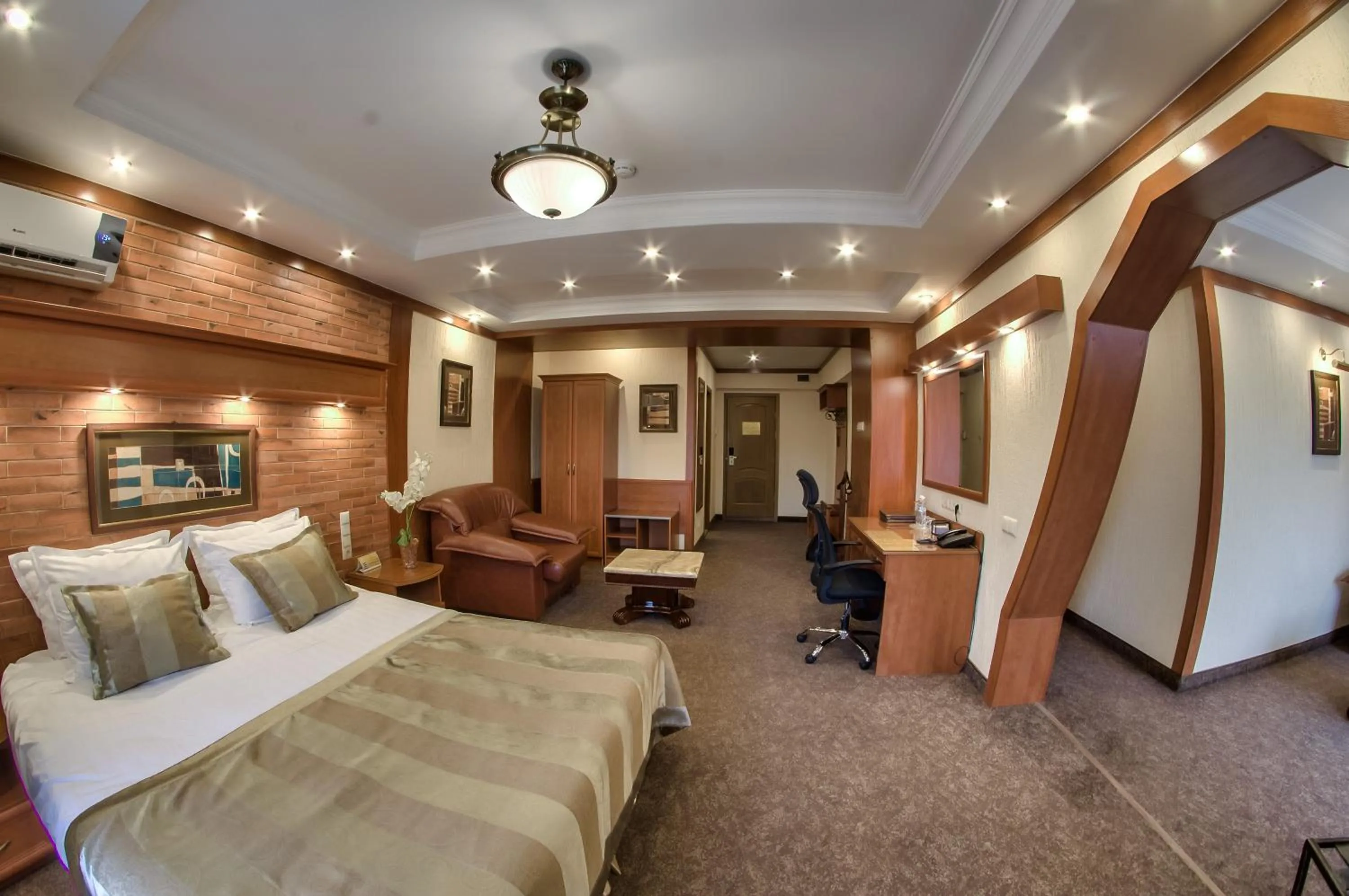 Photo of the whole room, Bed in Hotel Uyut Almaty