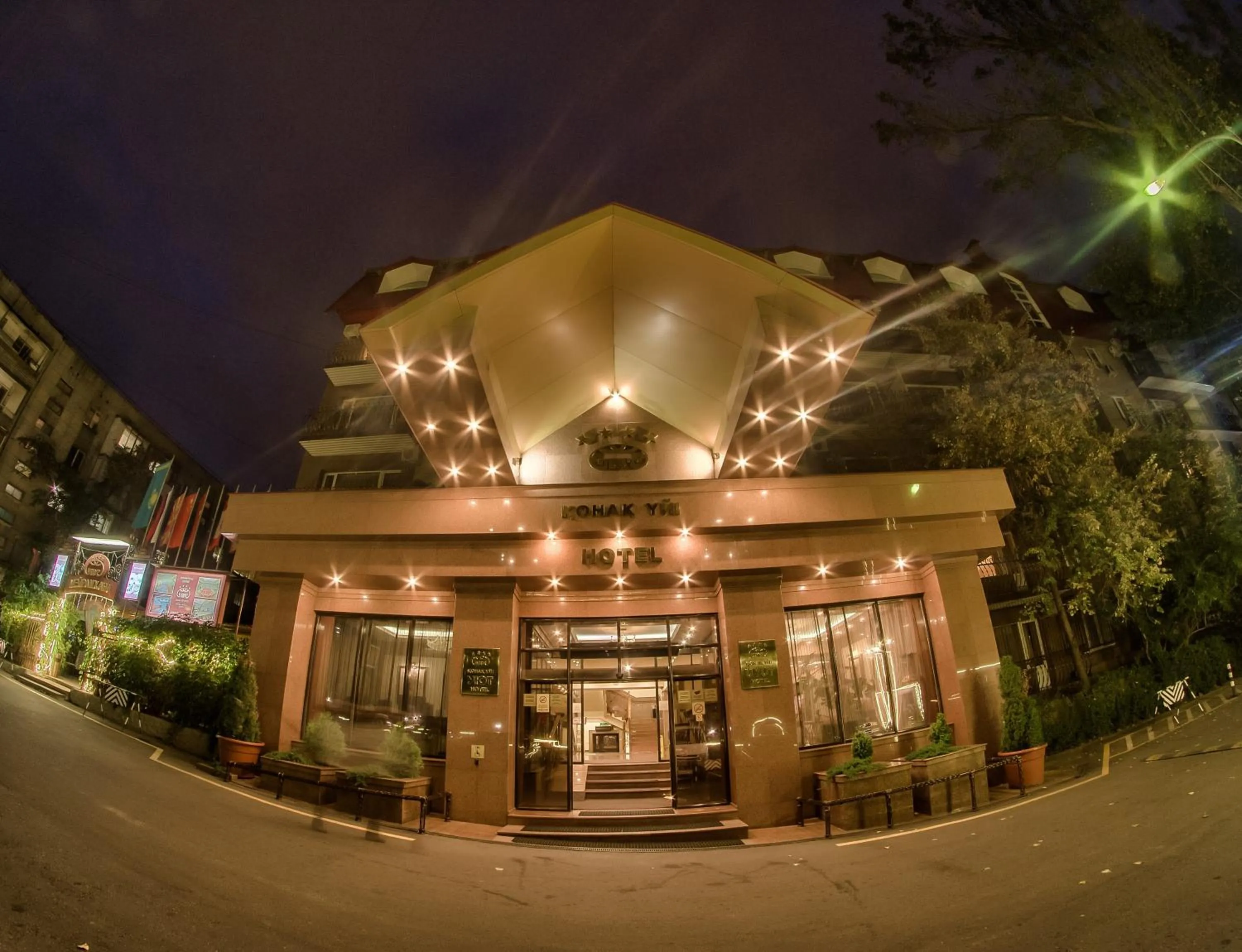 Property building in Hotel Uyut Almaty