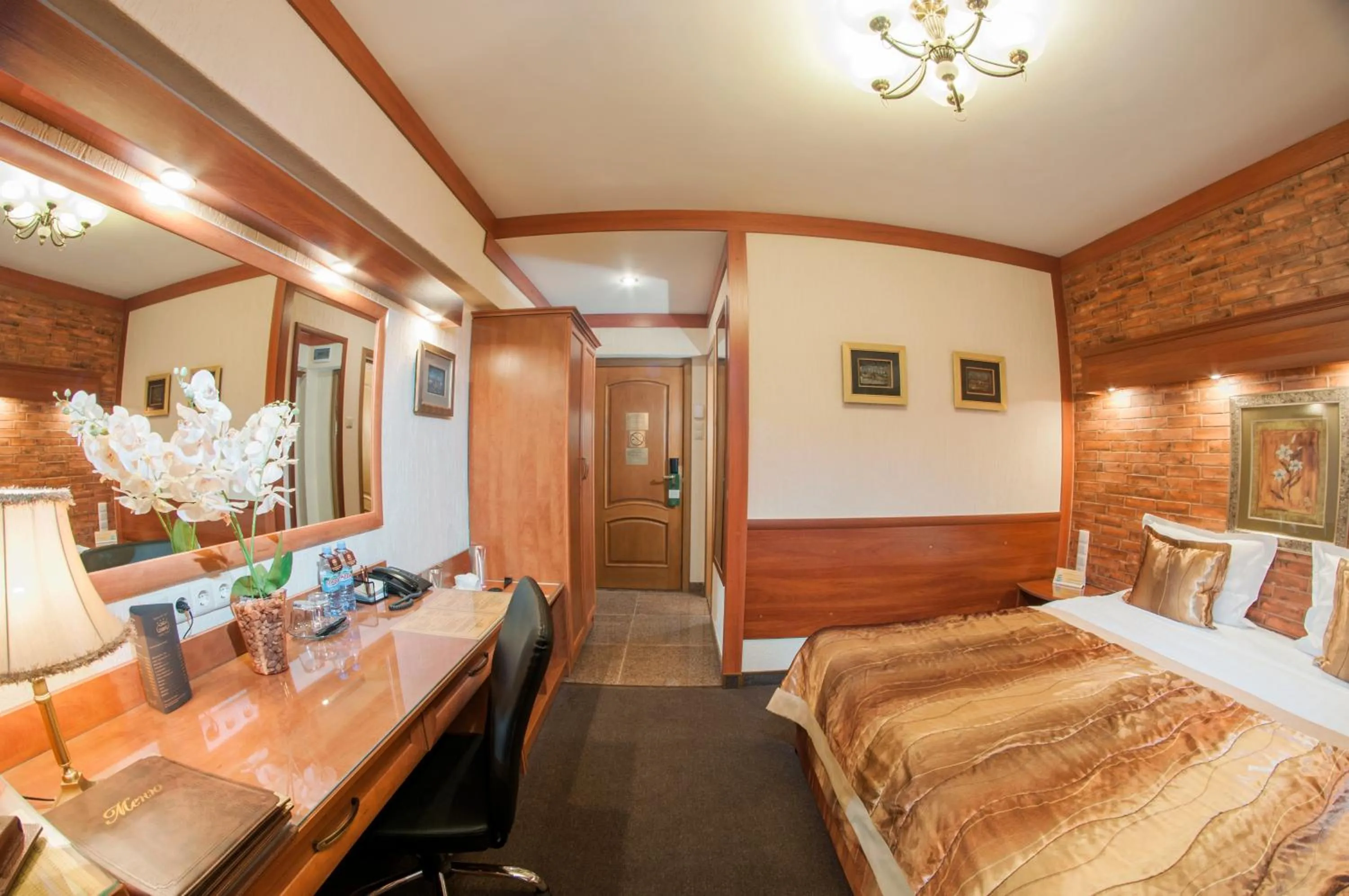 Photo of the whole room, Bed in Hotel Uyut Almaty