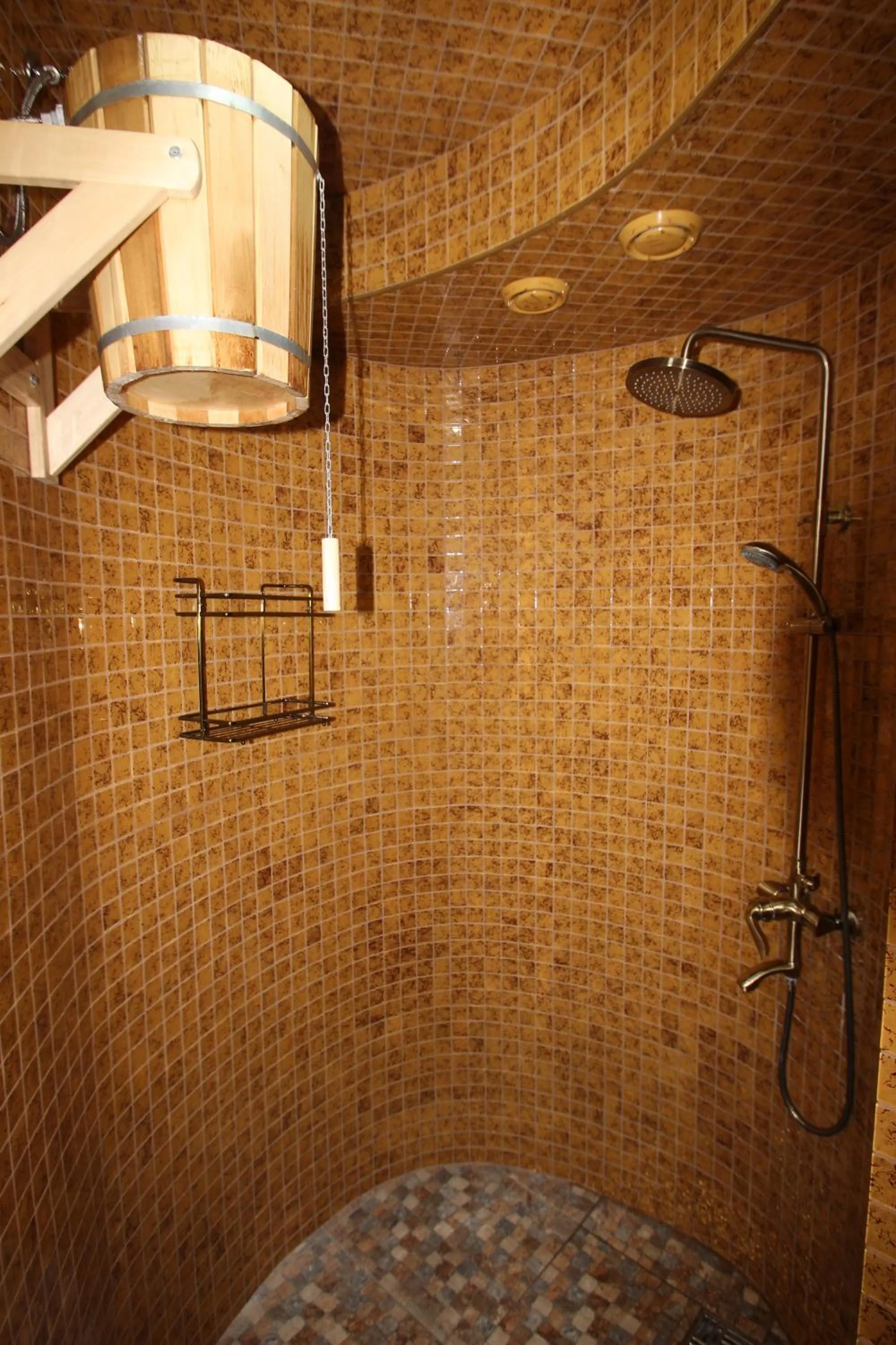 Shower in Hotel Uyut Almaty