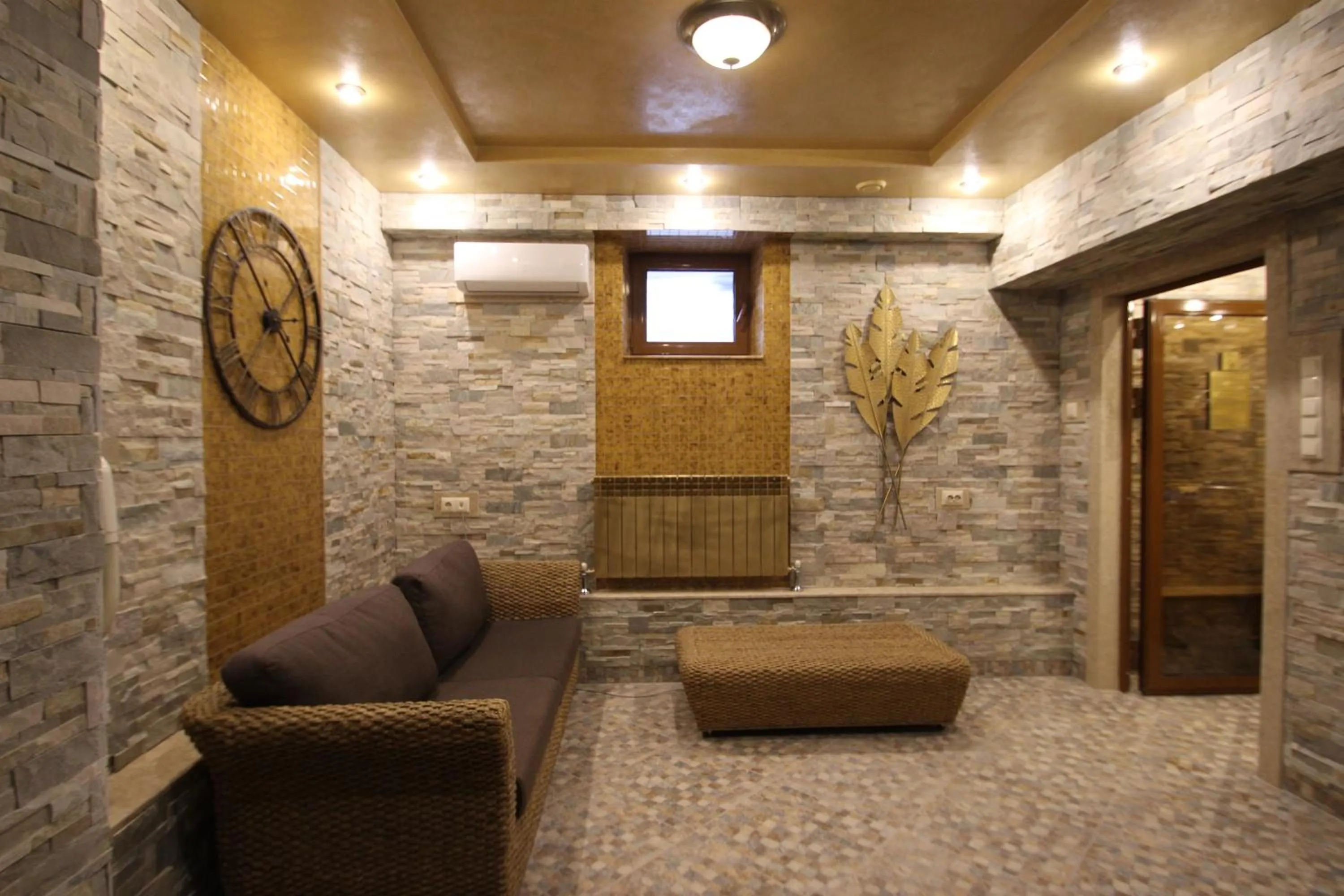 Sauna in Hotel Uyut Almaty