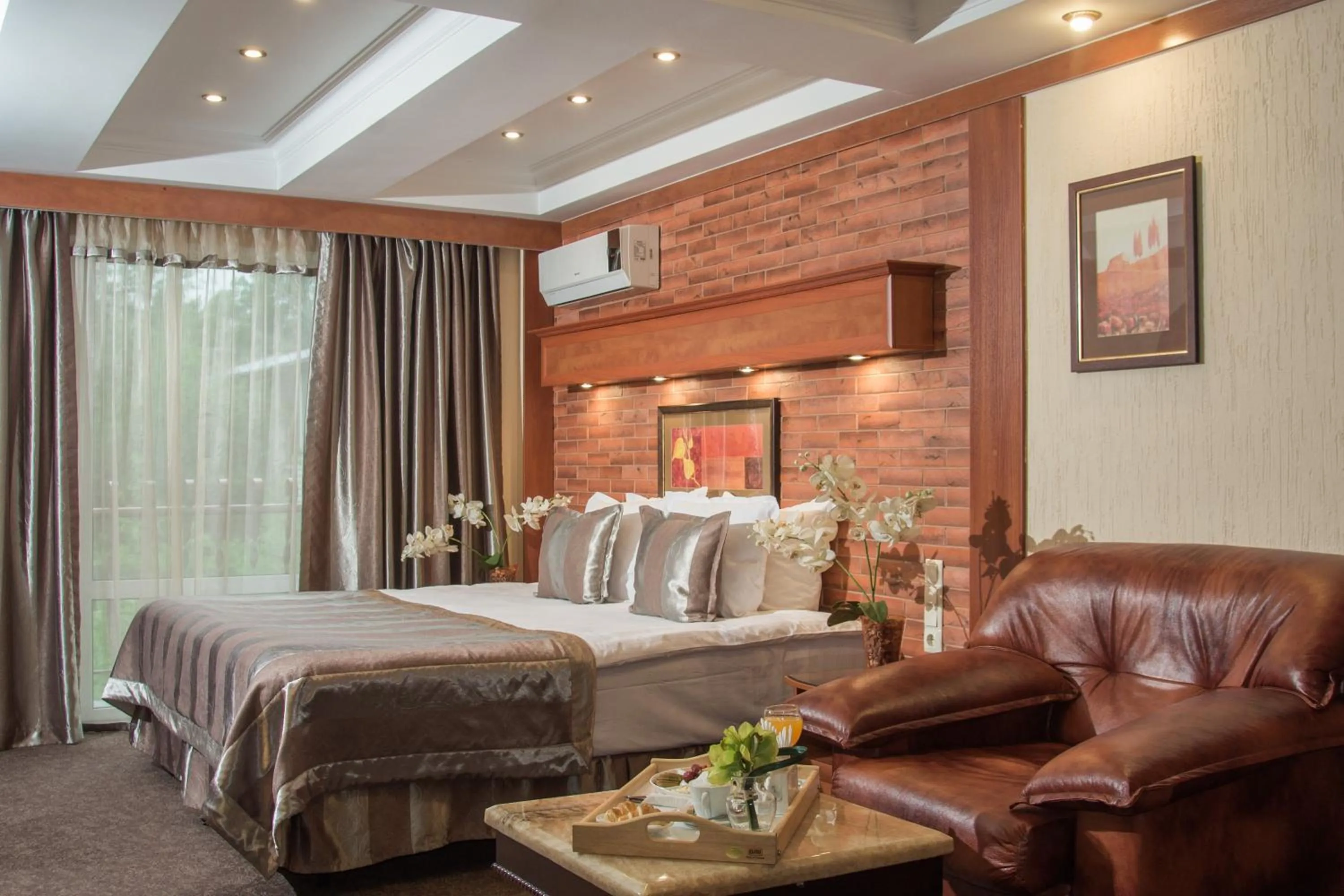 Photo of the whole room, Bed in Hotel Uyut Almaty