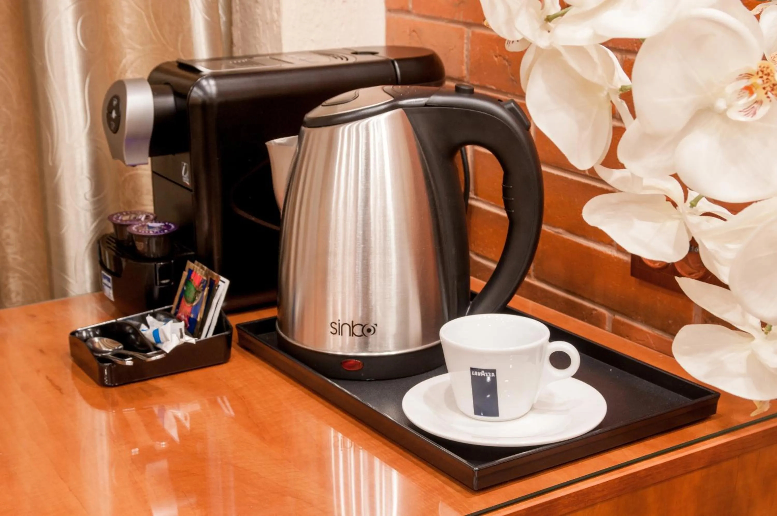 Decorative detail in Hotel Uyut Almaty