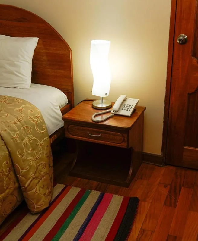 Bed in Hotel Melanys