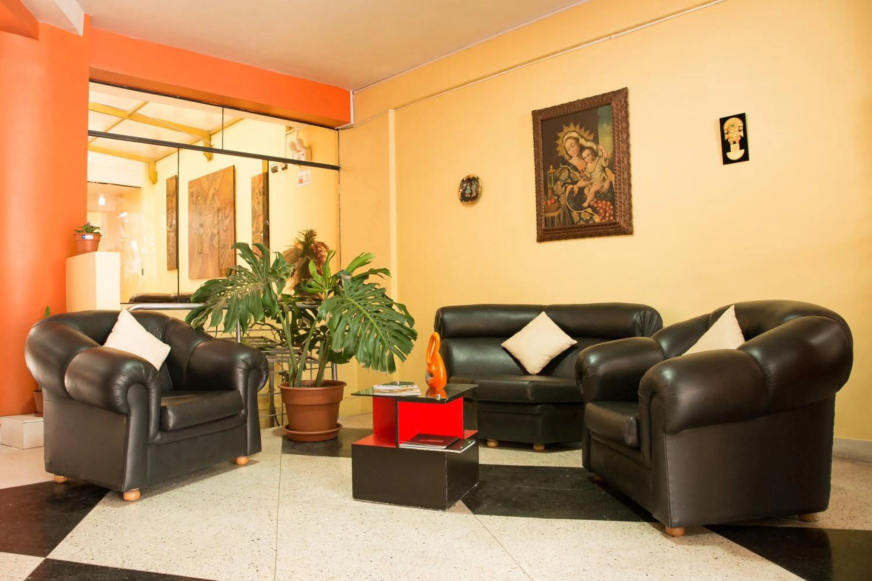 Living room in Hotel Melanys