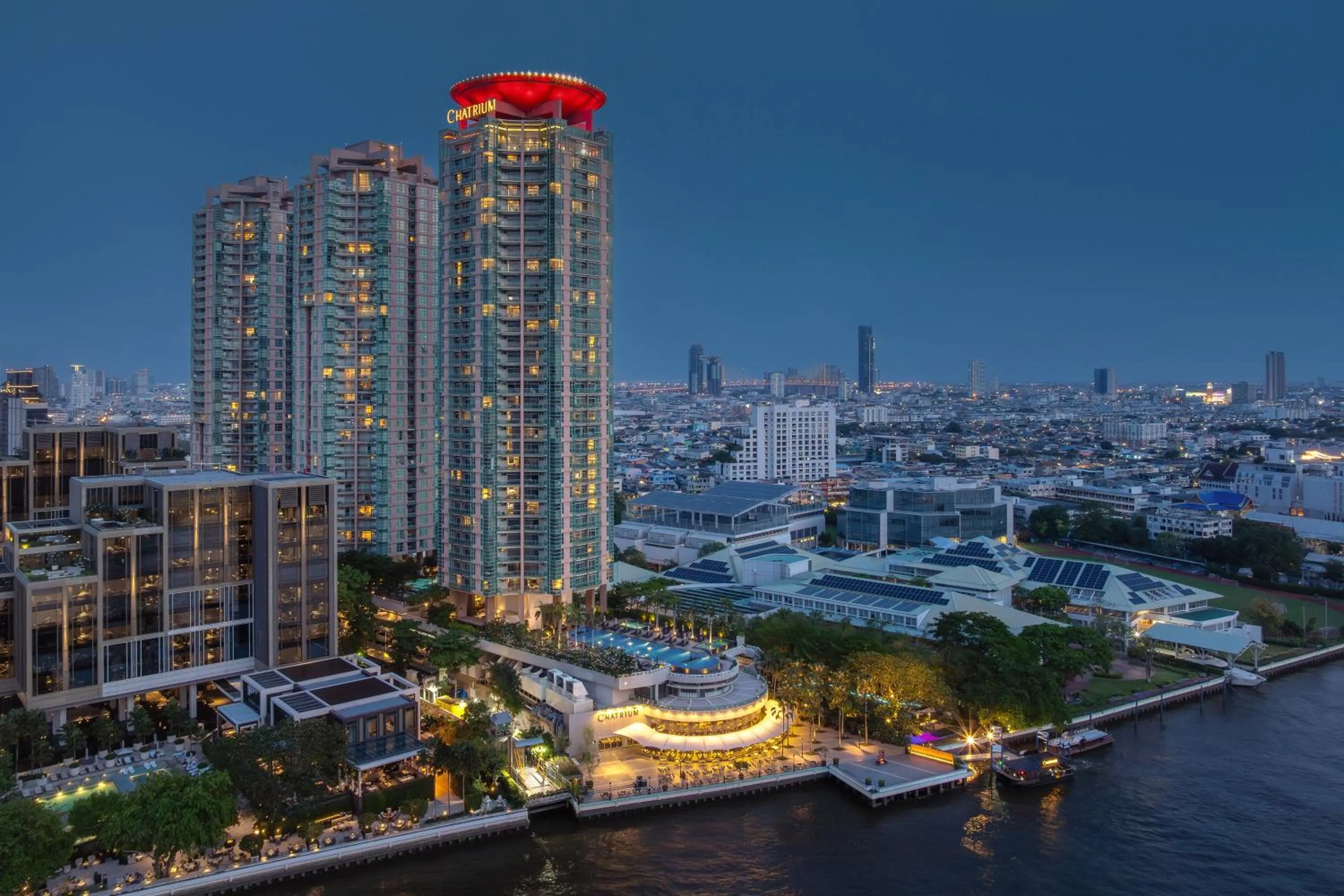 Property building in Chatrium Hotel Riverside Bangkok