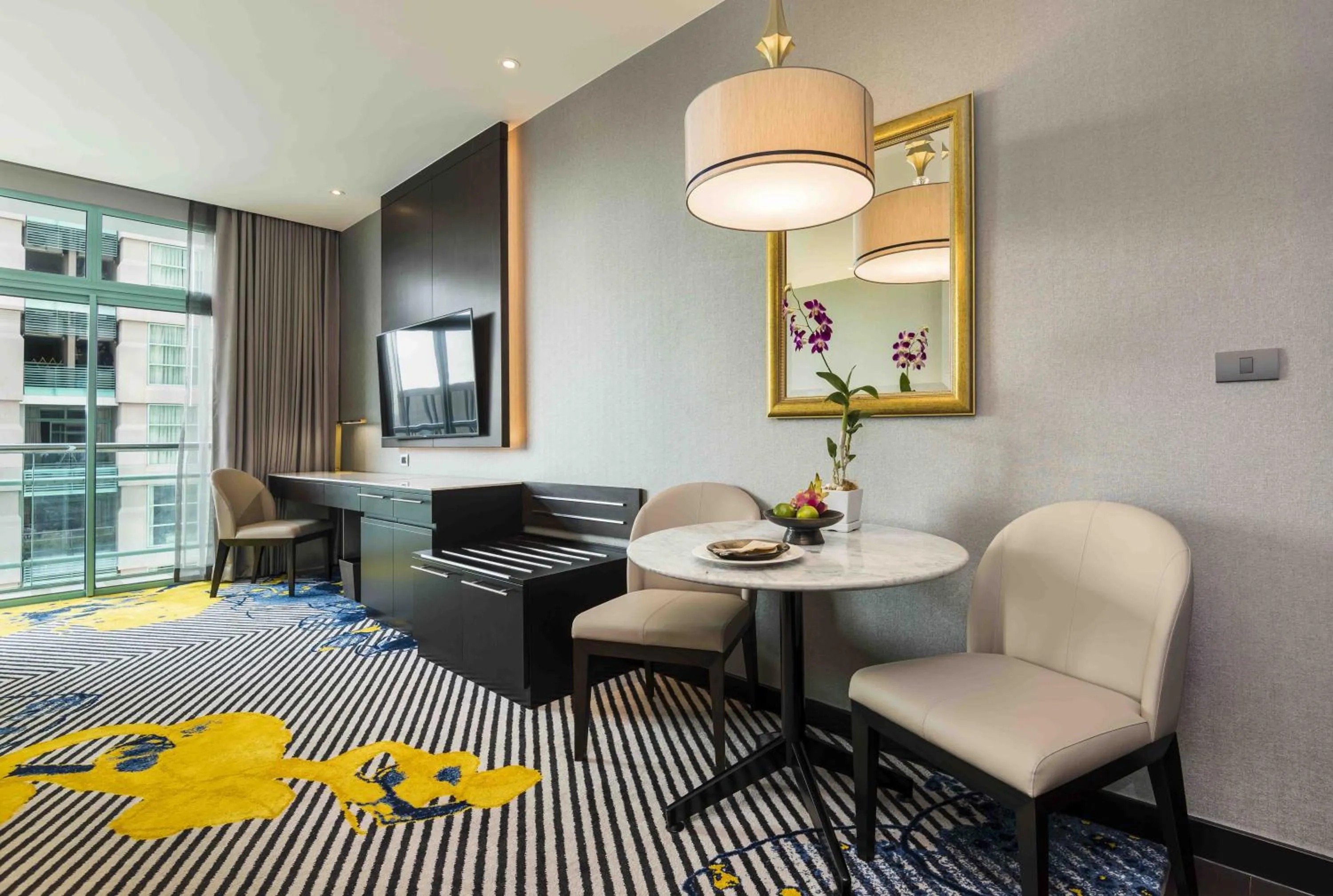 Seating area in Chatrium Hotel Riverside Bangkok