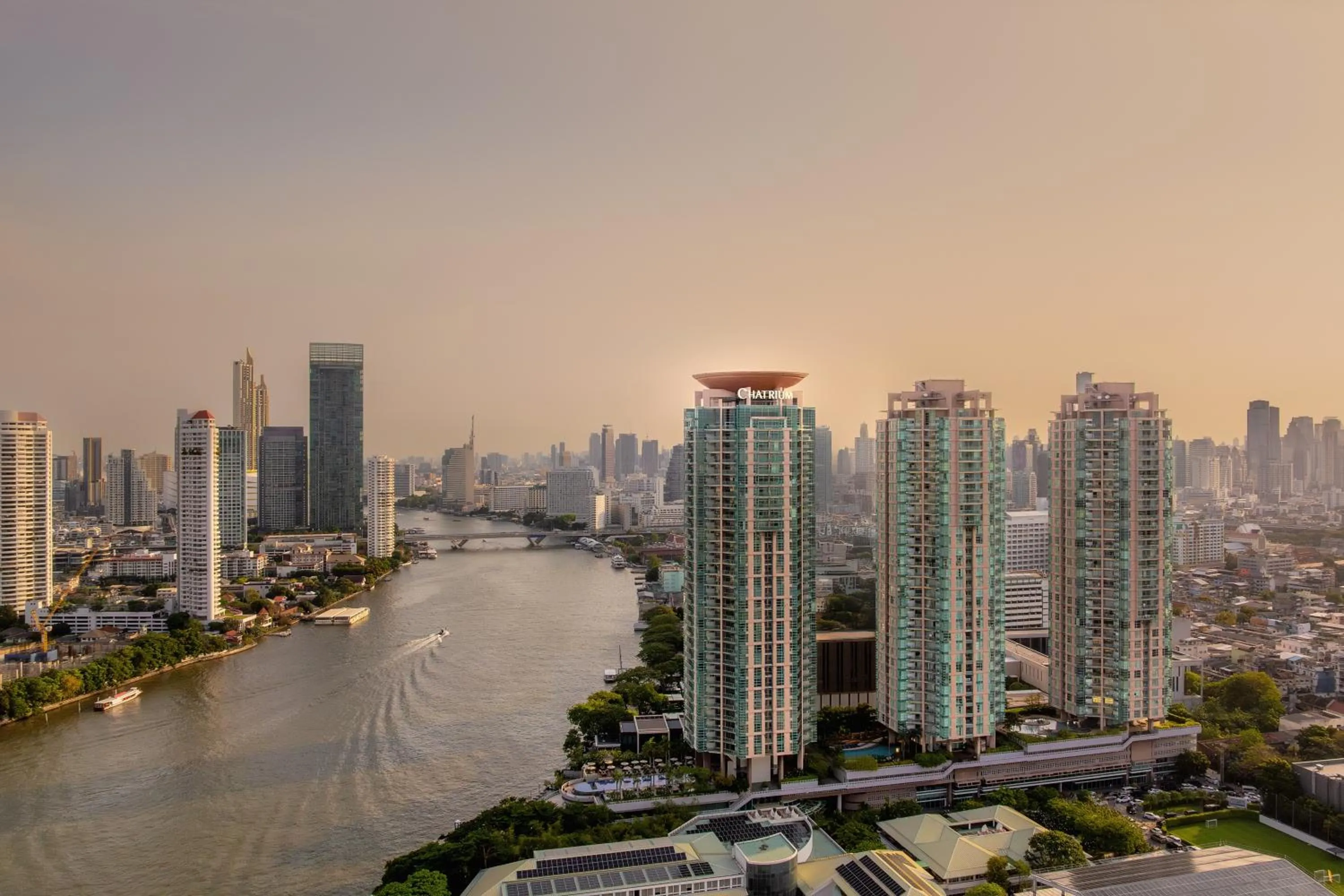 Property building in Chatrium Hotel Riverside Bangkok