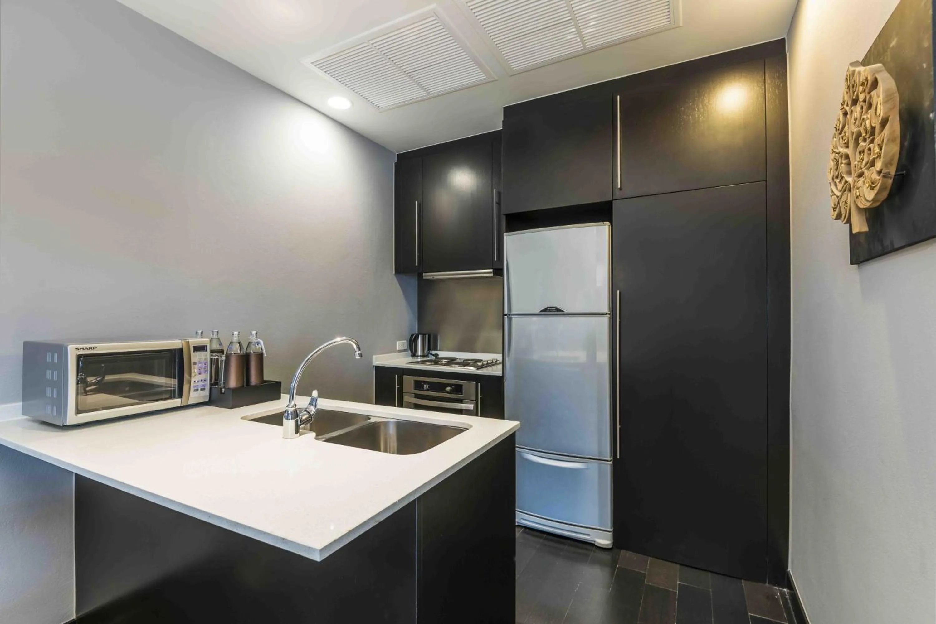 Kitchen or kitchenette in Chatrium Hotel Riverside Bangkok