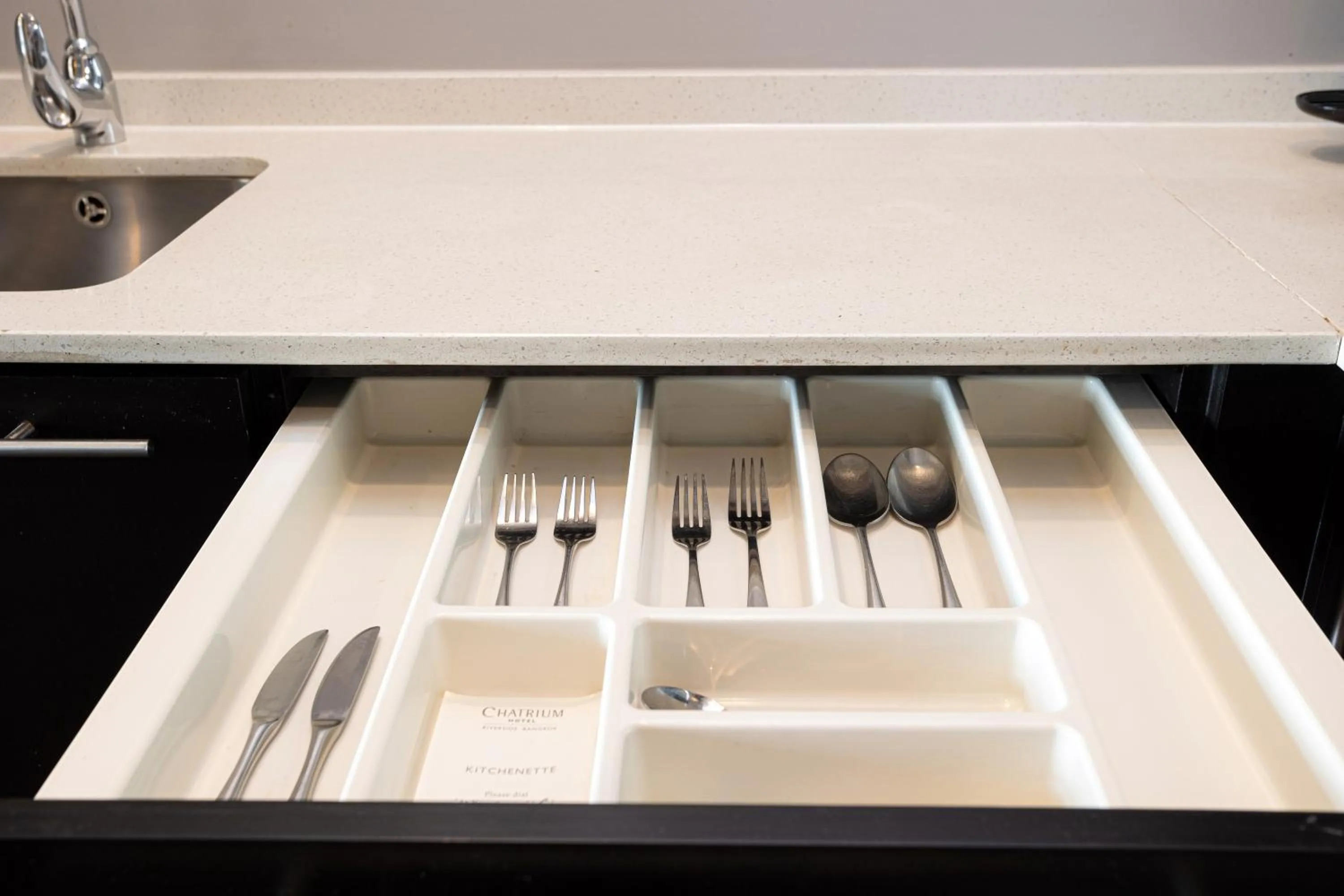 Kitchen or kitchenette in Chatrium Hotel Riverside Bangkok