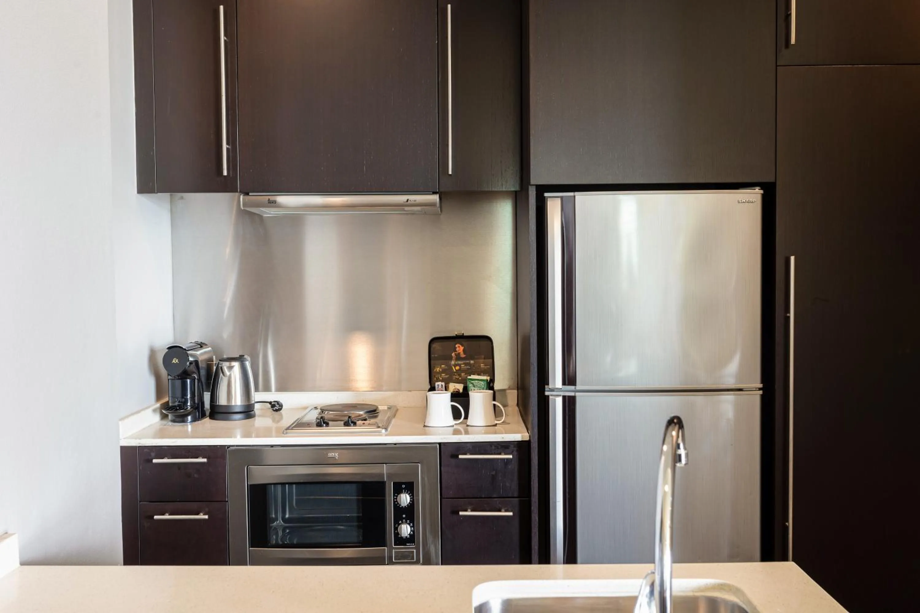 Kitchen or kitchenette in Chatrium Hotel Riverside Bangkok