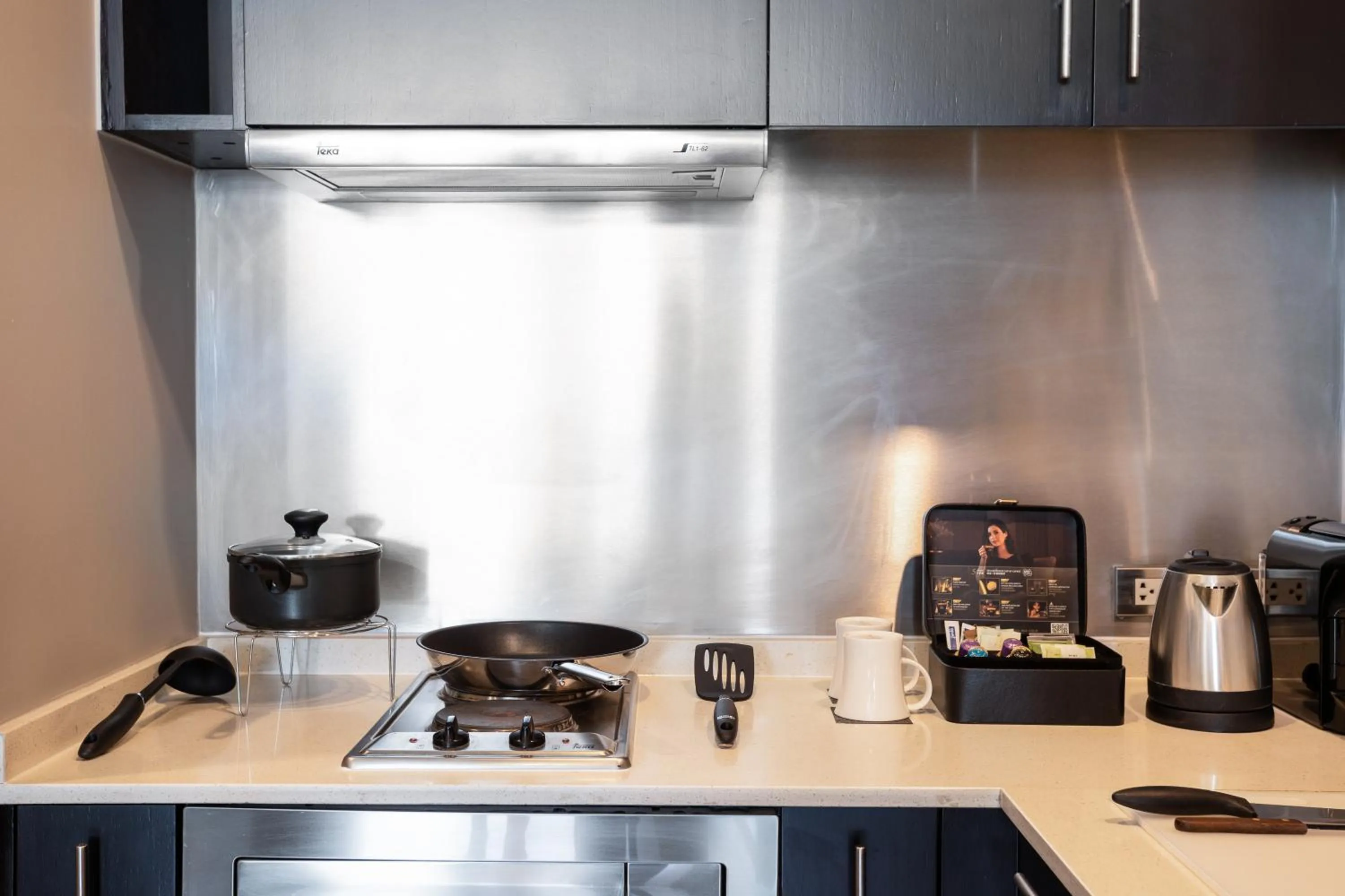 Kitchen or kitchenette in Chatrium Hotel Riverside Bangkok